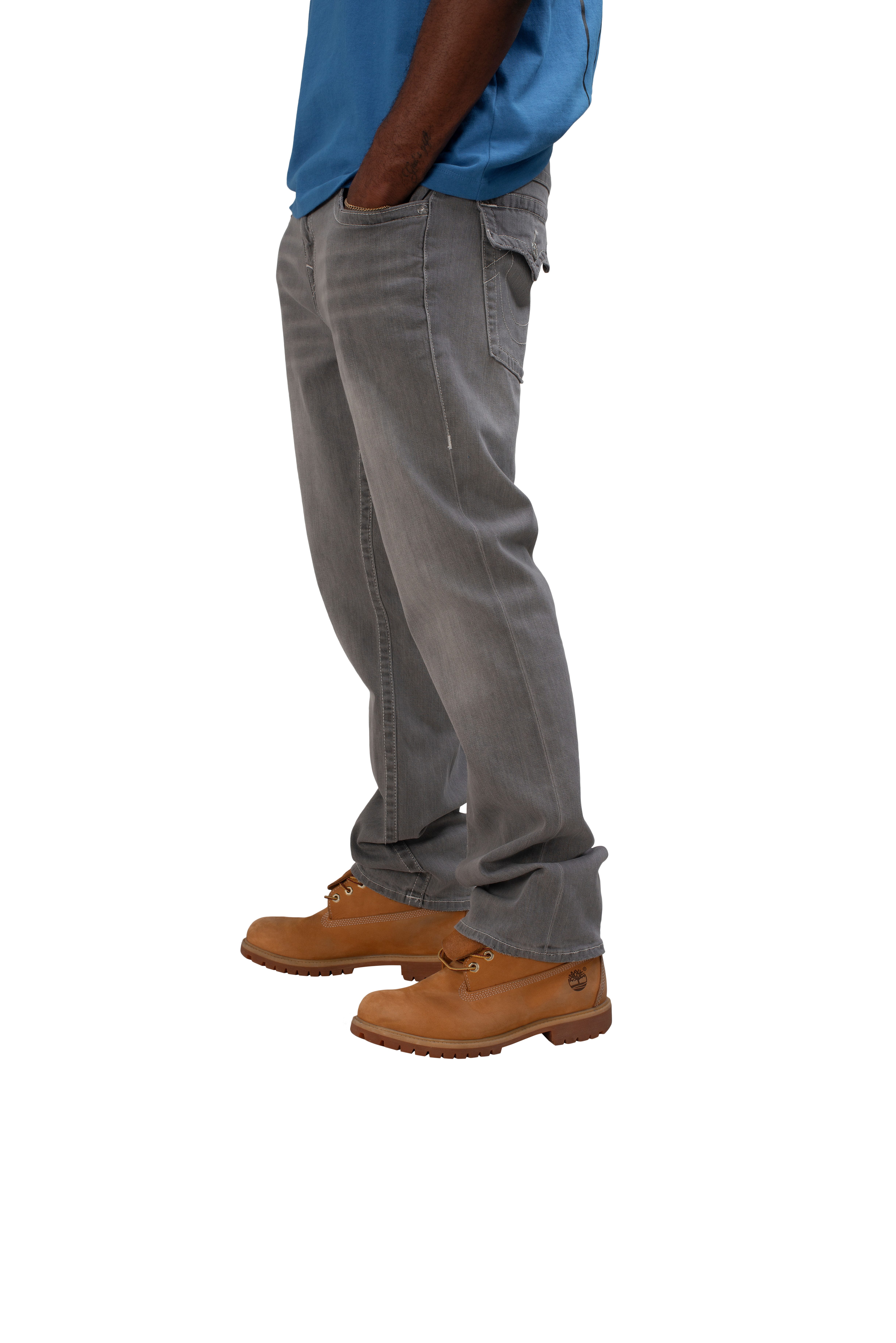 True Religion Straight-Jeans RICKY SN FLAP Baumwollmischung, straight fit