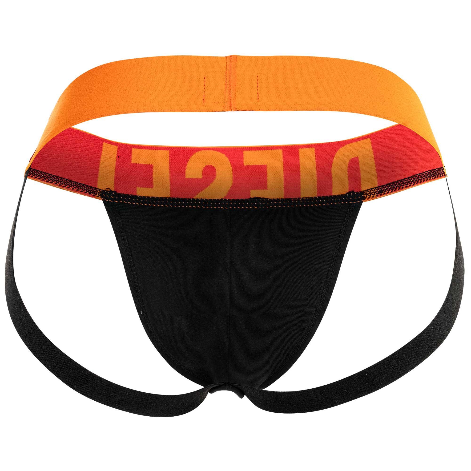 Diesel Tanga Herren Jockstrap 3er Pack Baumwolle JOCKY-D-POP (Packung, 3er Pack)