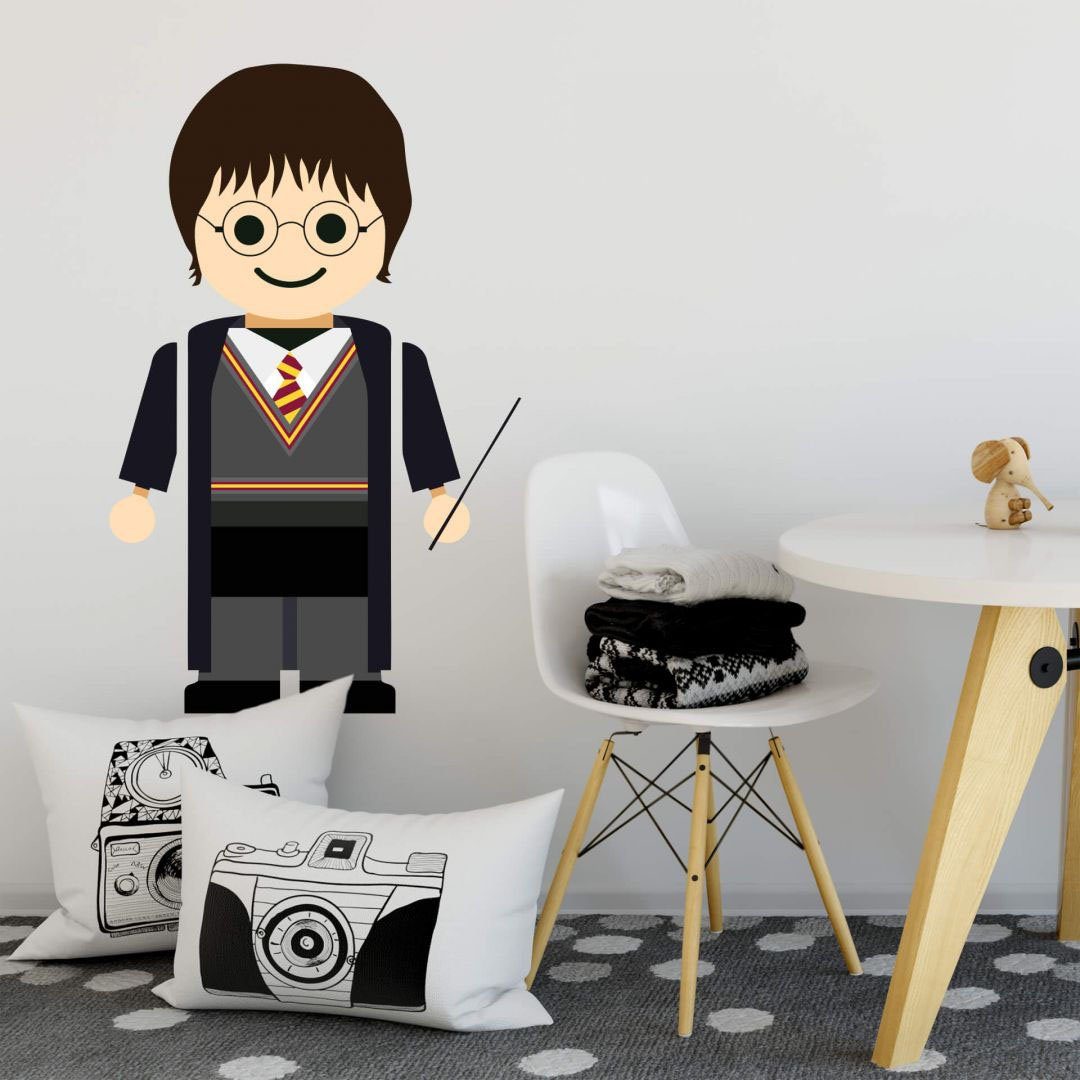 Wall-Art Potter (1 Deko Spielfigur Wandtattoo St) Harry