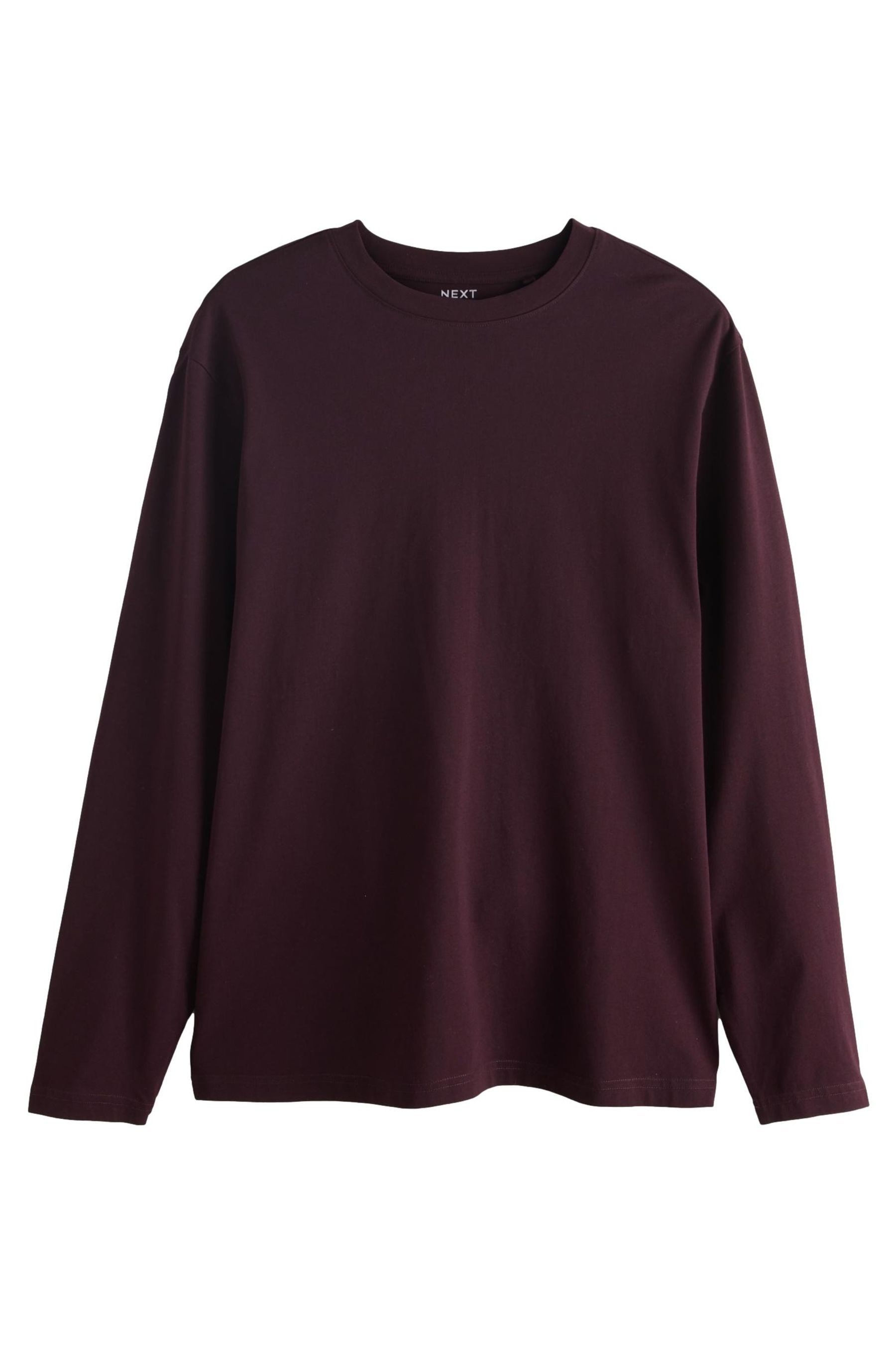 Next Langarmshirt Rundhalsshirt – Regular Fit günstig online kaufen