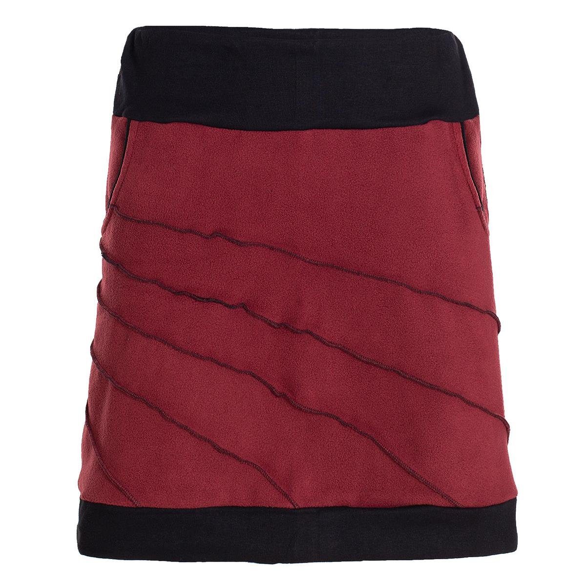 Vishes Minirock Thermorock warmer Damen Winterrock günstig online kaufen