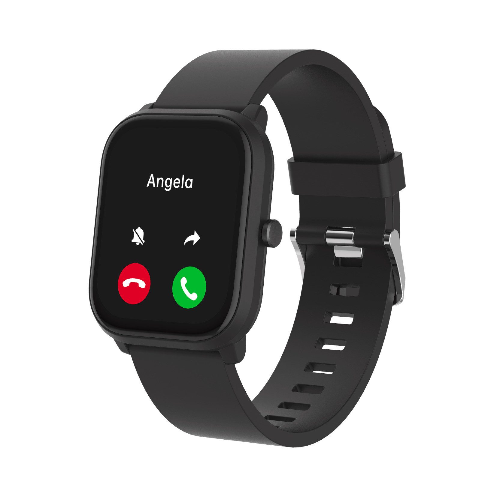 Denver Denver SWK-120B Smartwatch (4,4 cm/1,8 Zoll, Proprietär (herstellerspezifisch), Staubdicht