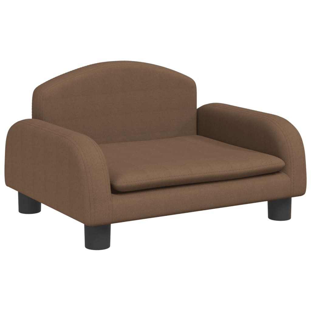 vidaXL Kindersofa, Kinder Schlafsofa Braun 50x40x30 cm Stoff