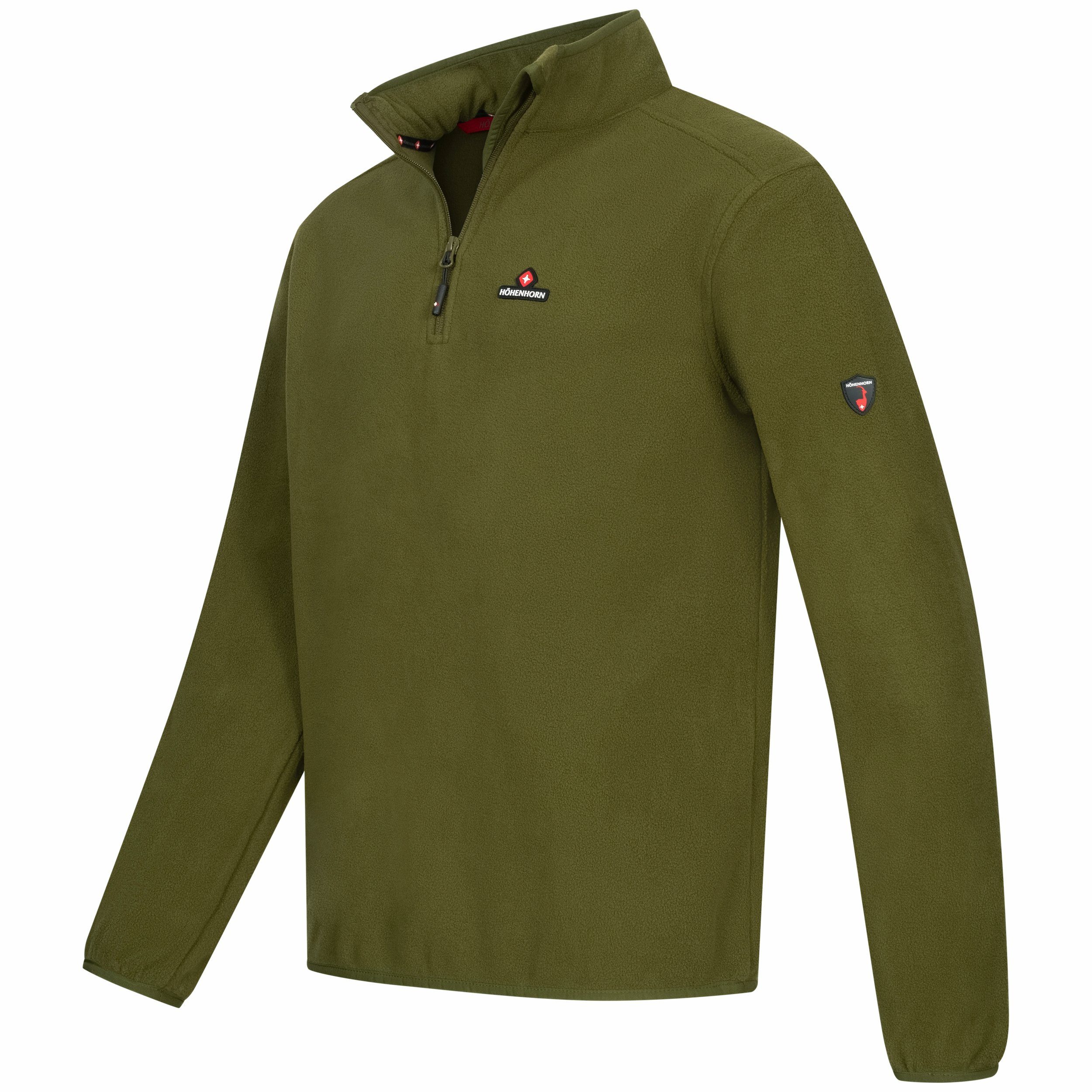 Höhenhorn Fleecepullover Skyja Herren Fleece Pullover für Männer Sweatshirt 1/4 Zip Microfleece