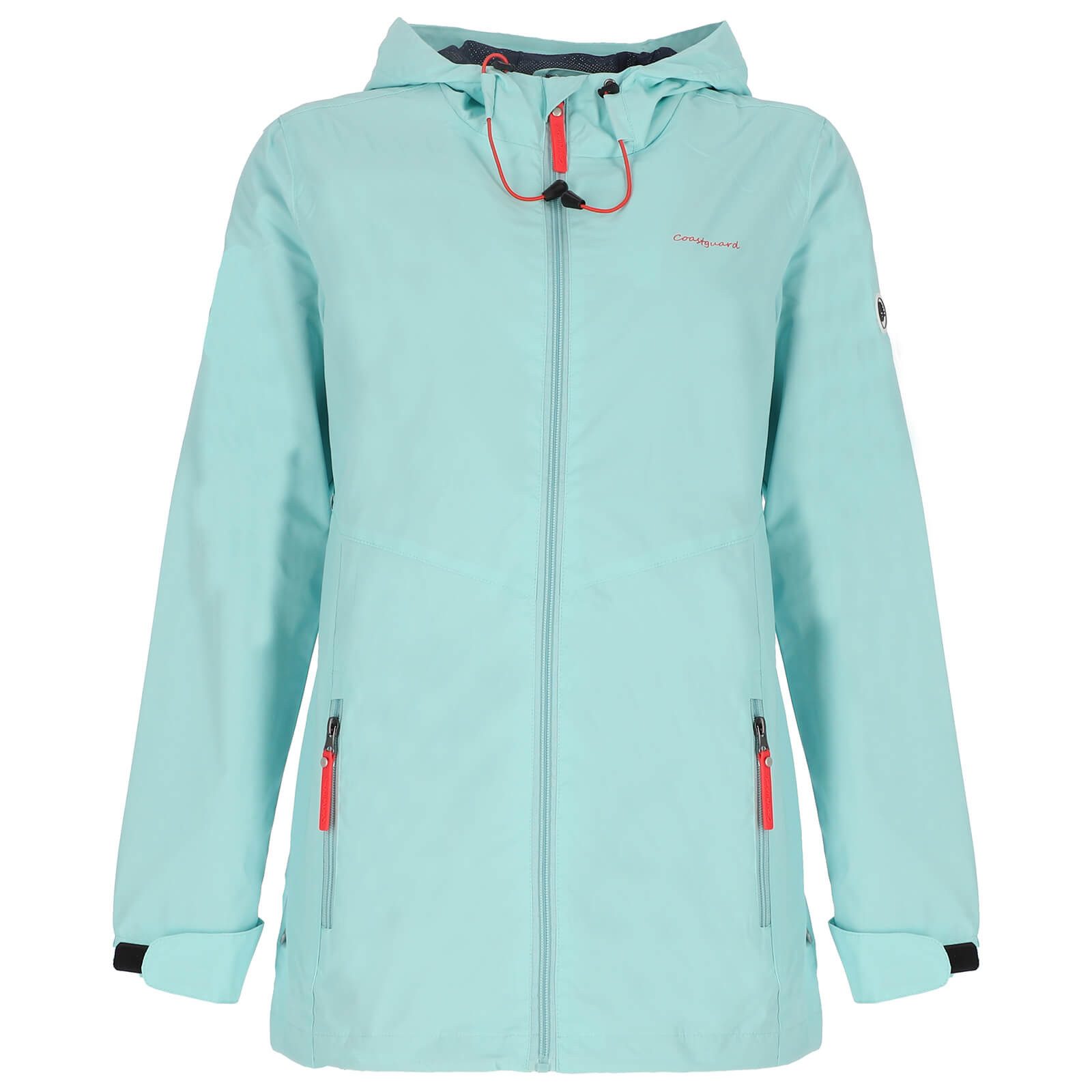 Coastguard Regenjacke Damen Outdoor-Jacke Reflektierend mit Kapuze & Reißve günstig online kaufen