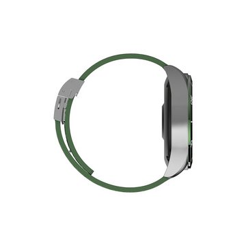 Forever Fitness-Tracker AMOLED Elegant Wasserdicht IP67 Armband Uhr Bluetooth Smart Watch Grün