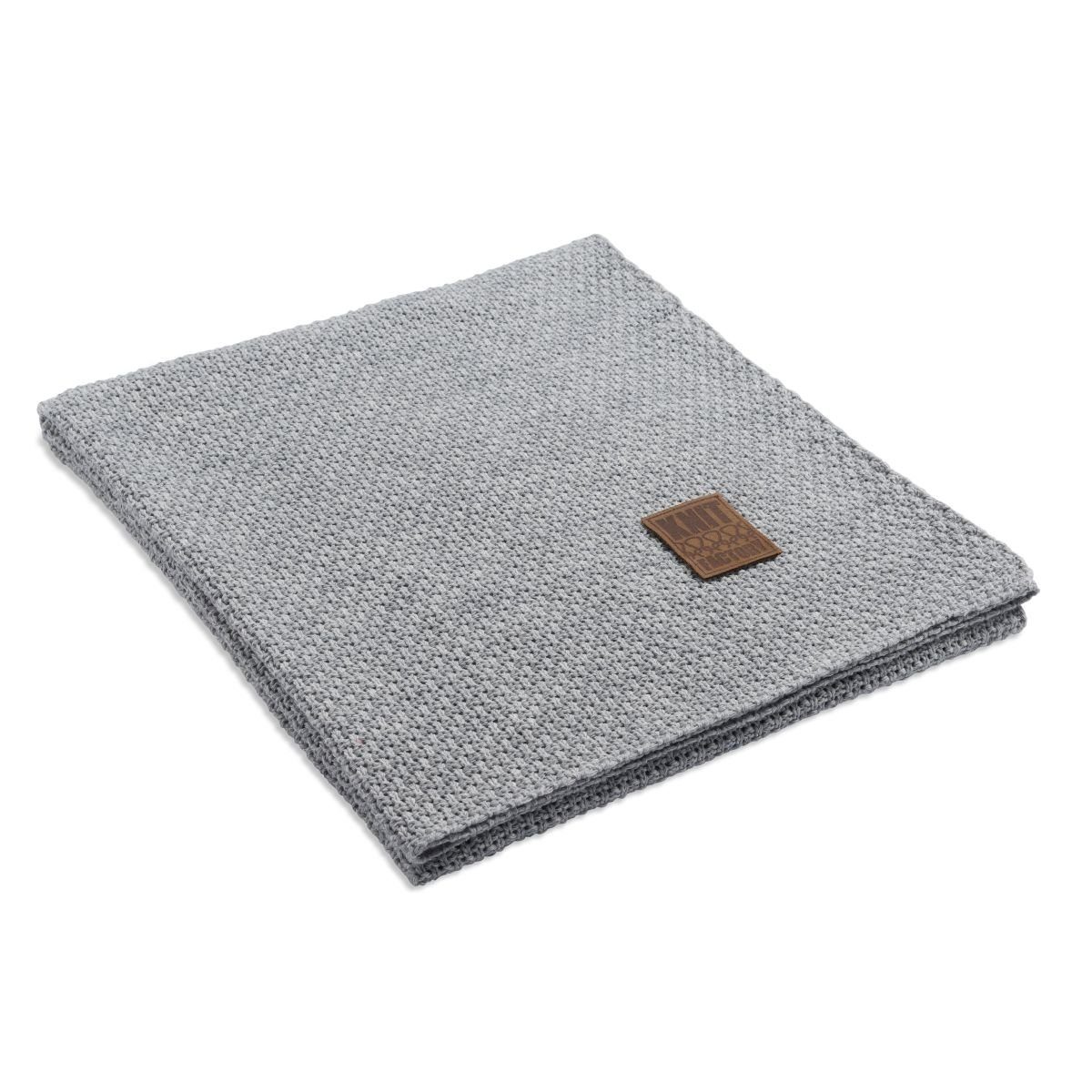 Wolldecke Jesse Plaids 160x130 cm Glatt Grau, Knit Factory, Tagesdecke Kuscheldecke Decke Wohndecke. Reduzierter Preis € 89,95. Unverbindliche Preisempfehlung € 104,95, (€ 89,95 pro 1 Stk)