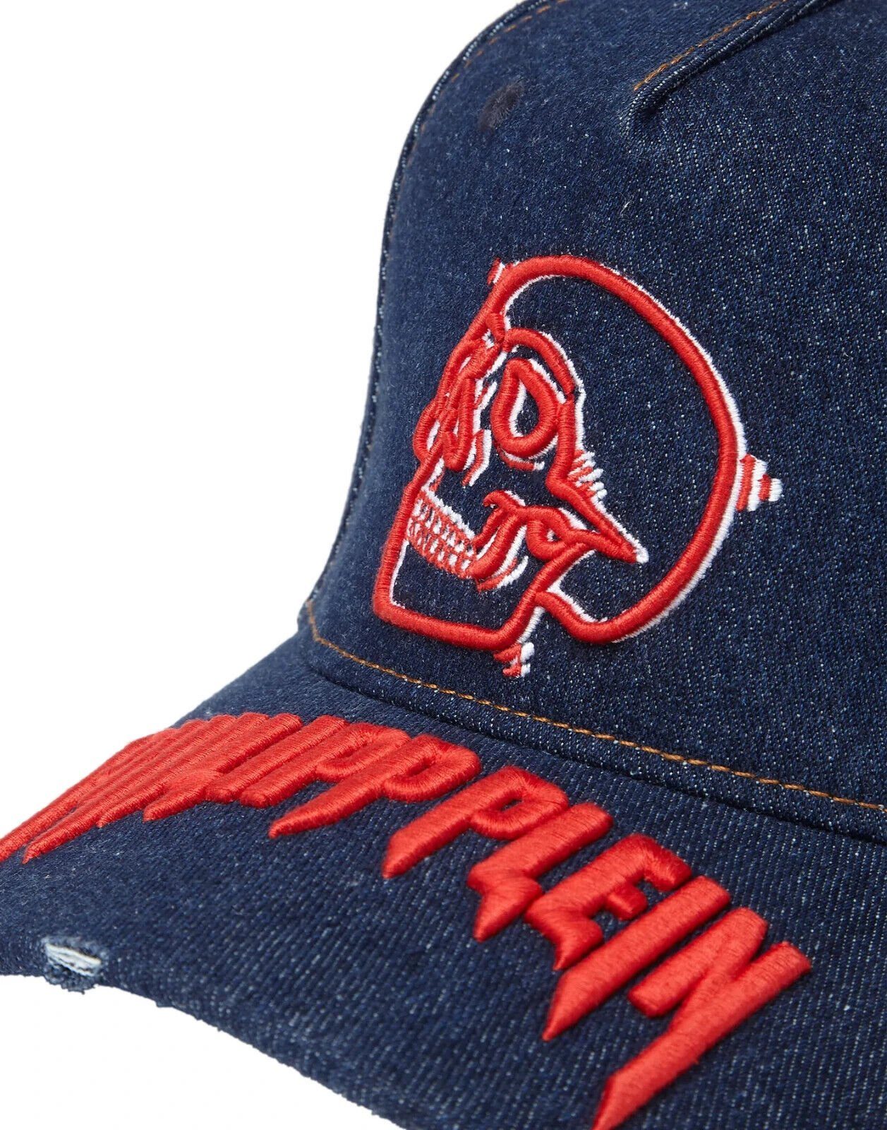 PHILIPP PLEIN Baseball Cap Philipp Baseballcap Plein Skull Embroidered