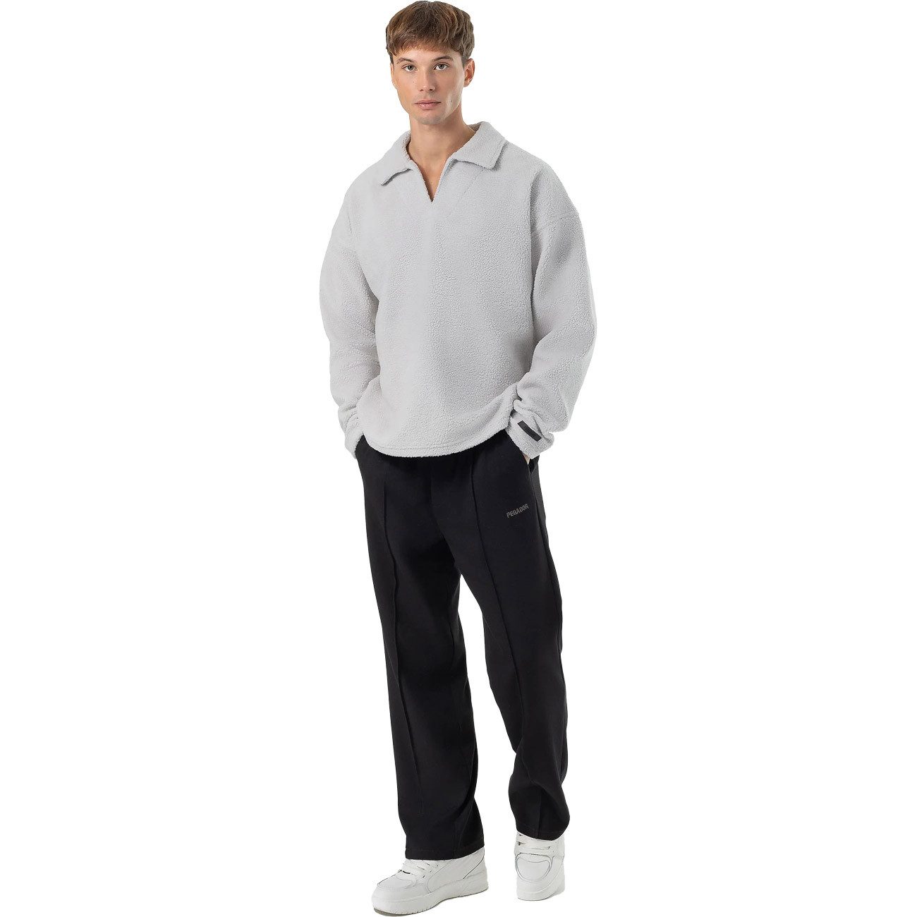 PEGADOR Fleecejacke Baye Boxy Fleece Hoodie günstig online kaufen