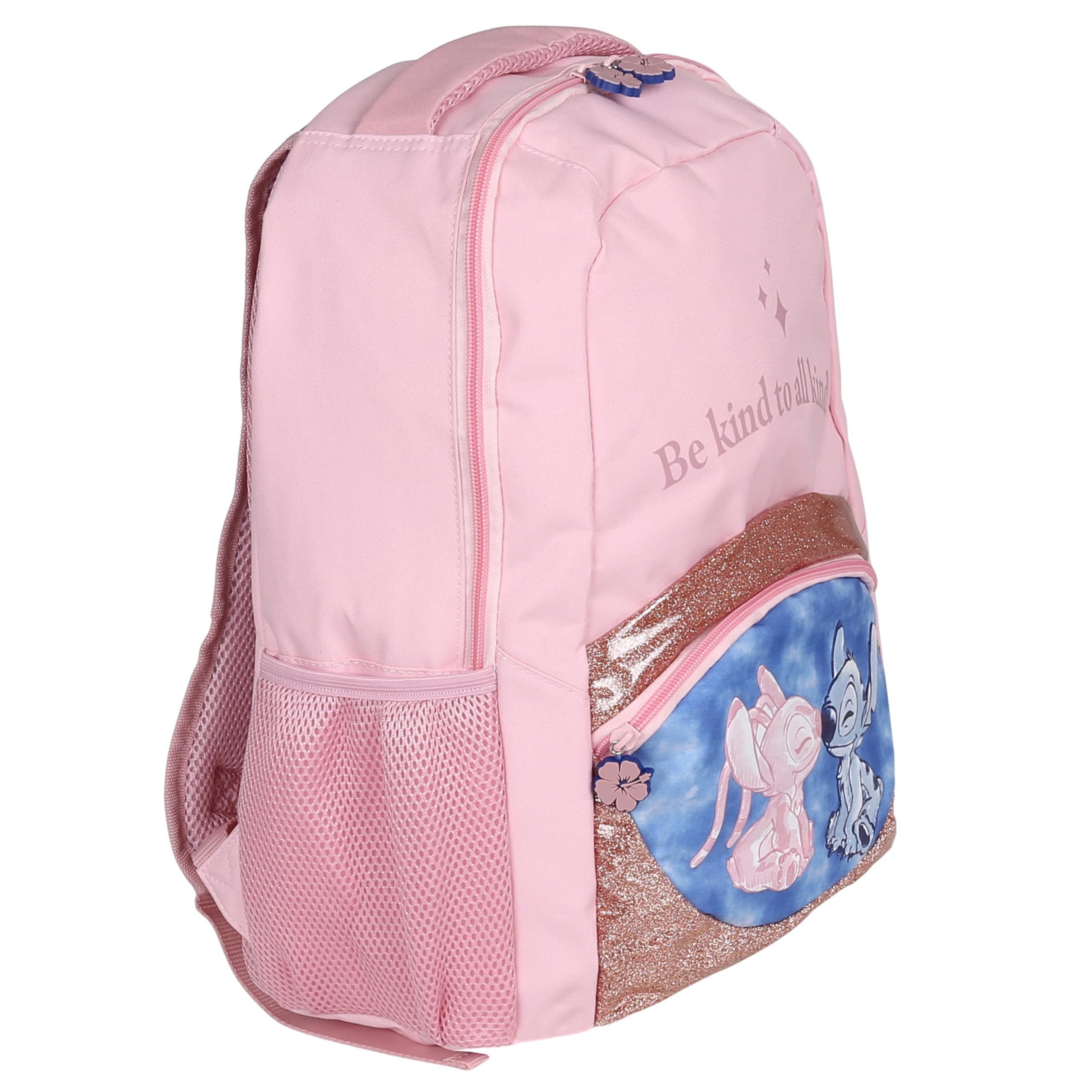 Disney Schulrucksack DISNEY Stitch Schulrucksack für Mädchen, mit Laptopfach, 41x30x15cm – Bild 5 von 5