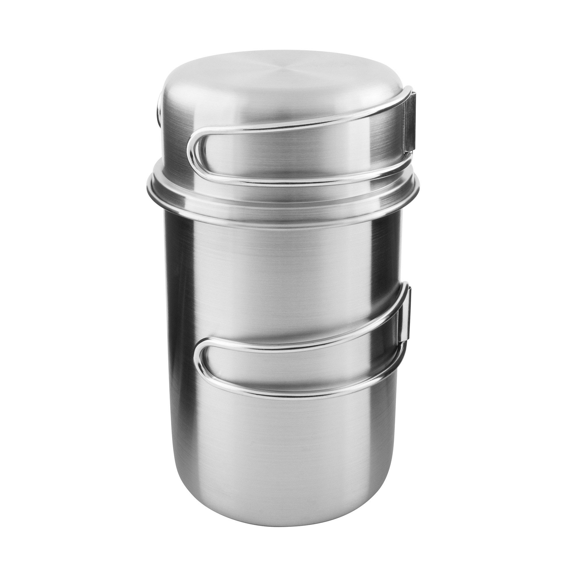 Becher Handle Mug 850 Set Edelstahl-Becher