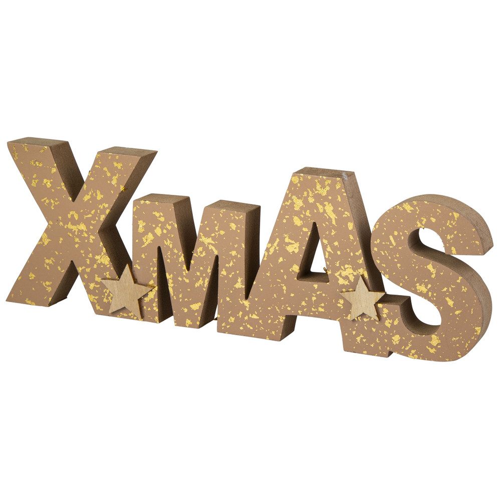 MICA Weihnachtsfigur Schriftzug Xmas - ca. günstig online kaufen