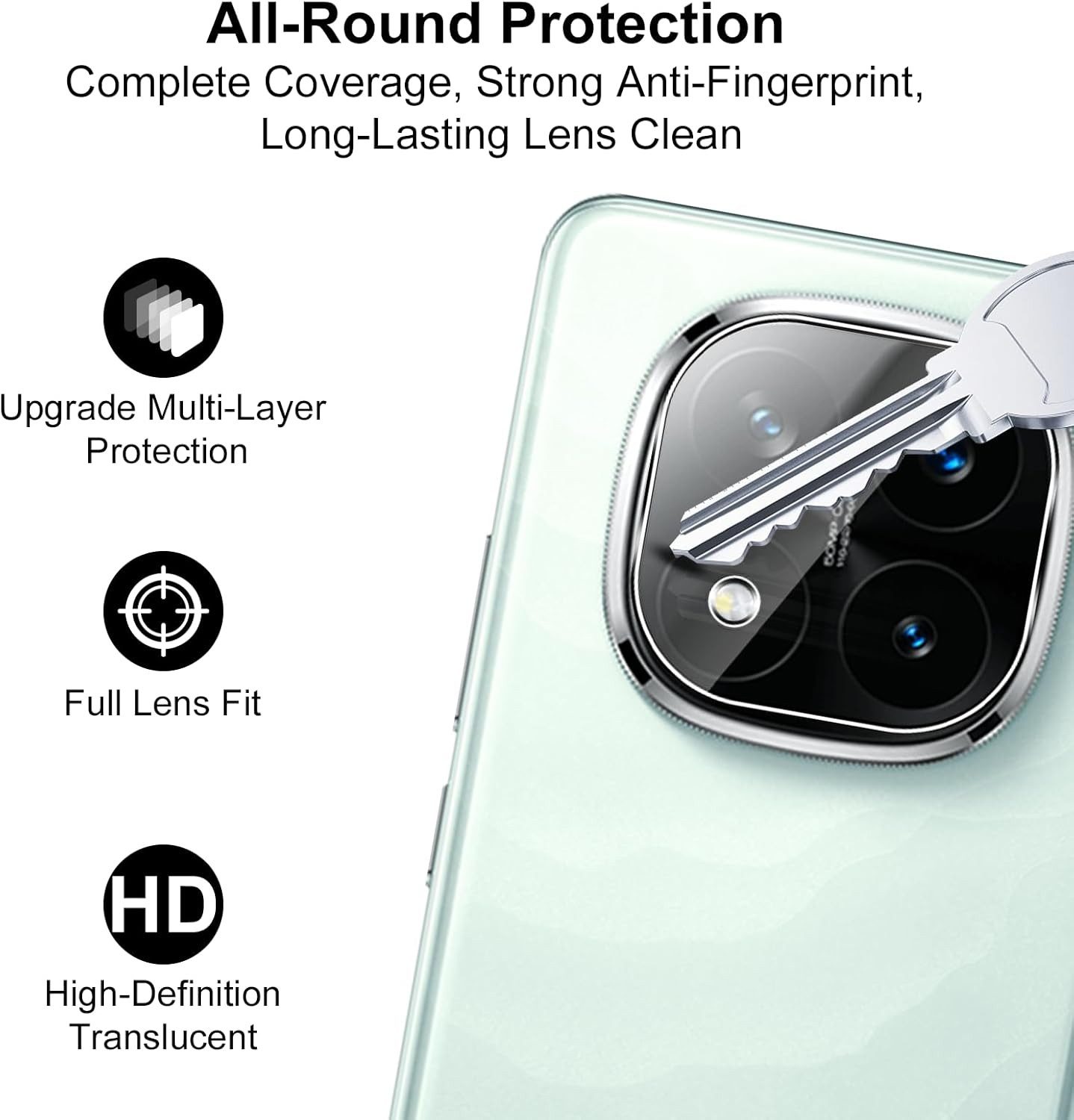 MSM Displayschutzglas 2X 3D Schutzglas (Display + Kamera) für Xiaomi Redmi Note 14 Pro+ 5G – Bild 2 von 5