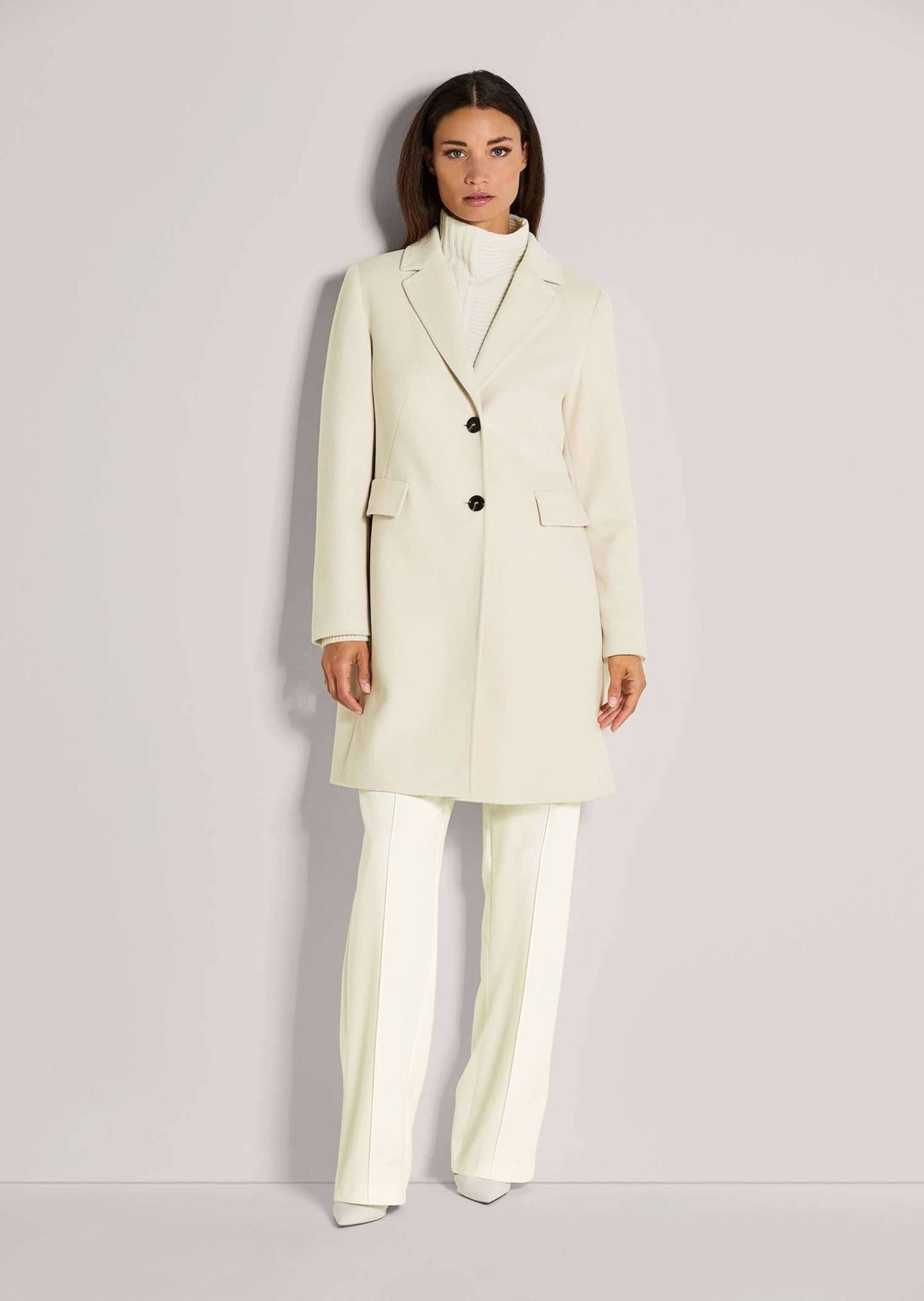 MADELEINE Kurzmantel Trenchcoat mit Reverskragen Mantel in klassischem Schn günstig online kaufen