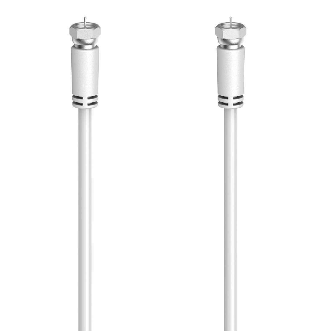 Hama SAT-Anschlusskabel, F-Stecker - F-Stecker, 1,5 - 10 m, 90 dB Спутниковый кабель, F-Stecker, (300 cm)