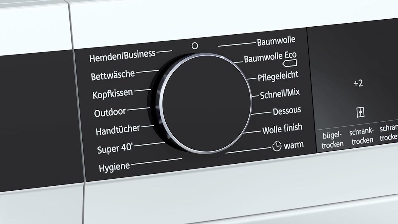 SIEMENS Wärmepumpentrockner iQ500 WQ33G2D40, Effizient & schonend trocknen