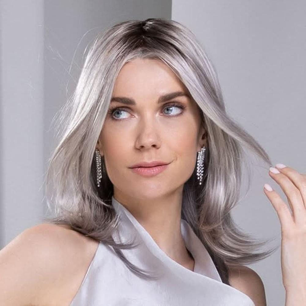 Ellen Wille Kunsthaarperücke Ellen Wille Noblesse Soft, Handgeknüpfte Langhaar-Perücke mit Lace Front für perfekten Sitz.