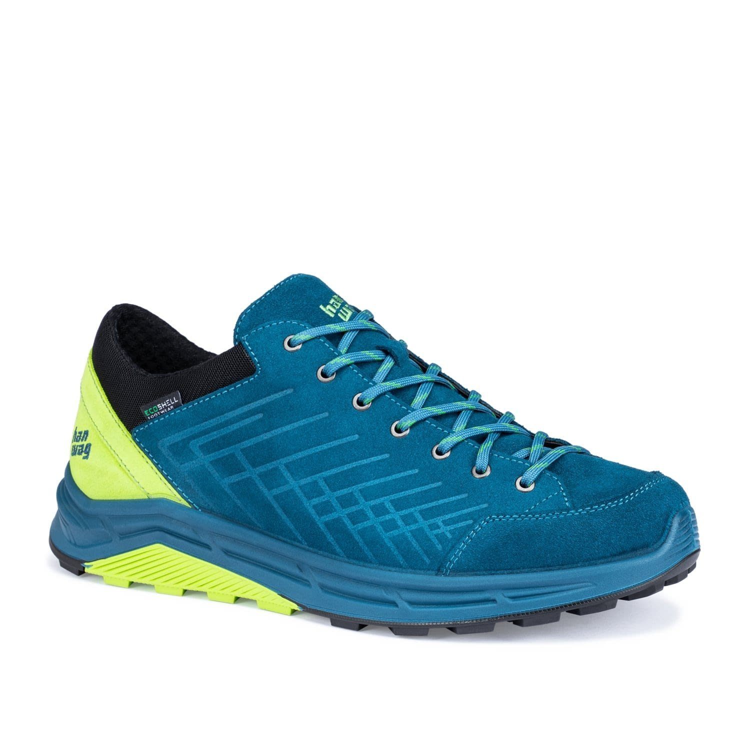 Es Freizeitschuh Outdoorschuh Coastrock Herren Blau Low Hanwag M Hanwag