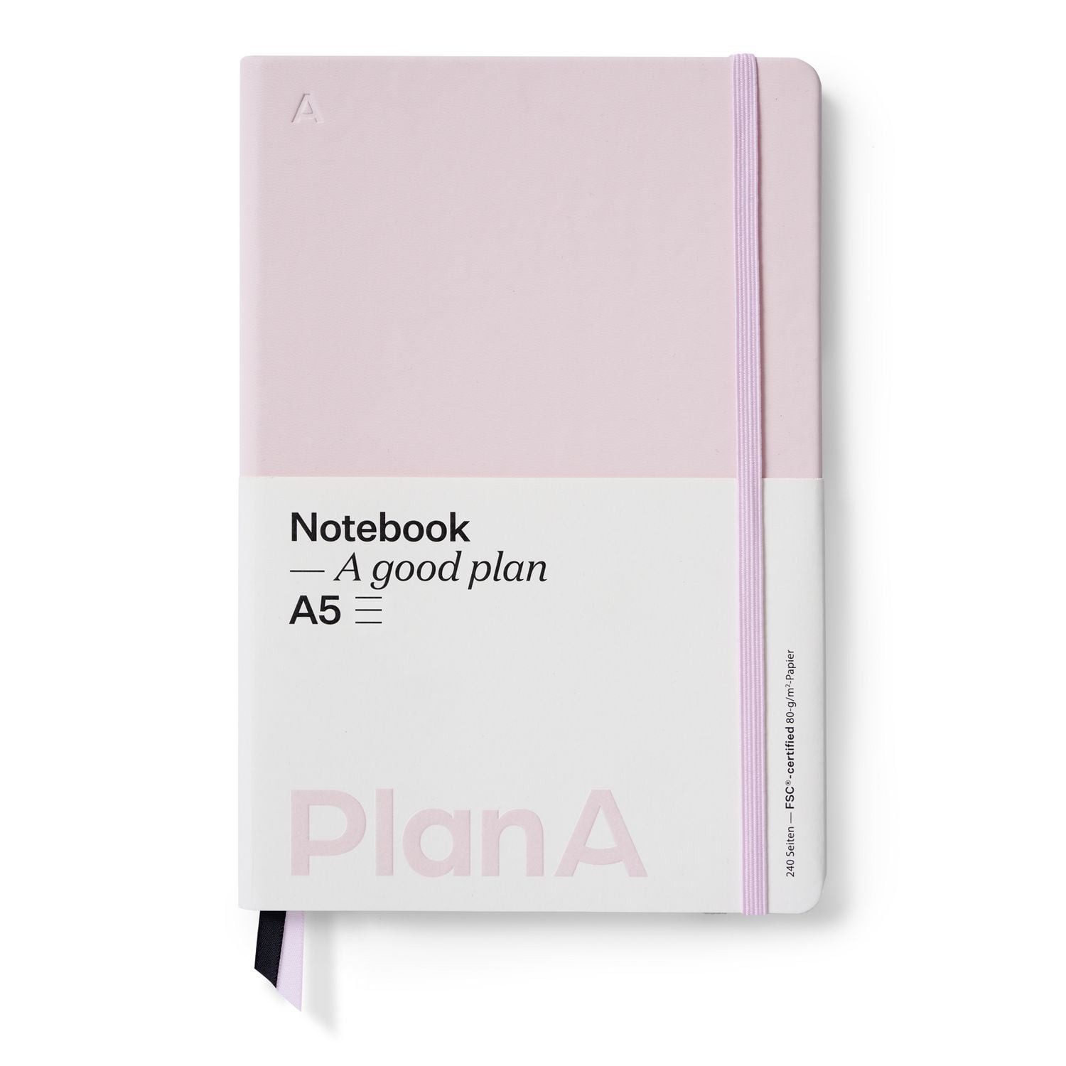 Notizbuch Notizbuch A5 Hardcover Liniert Magnolia Pink