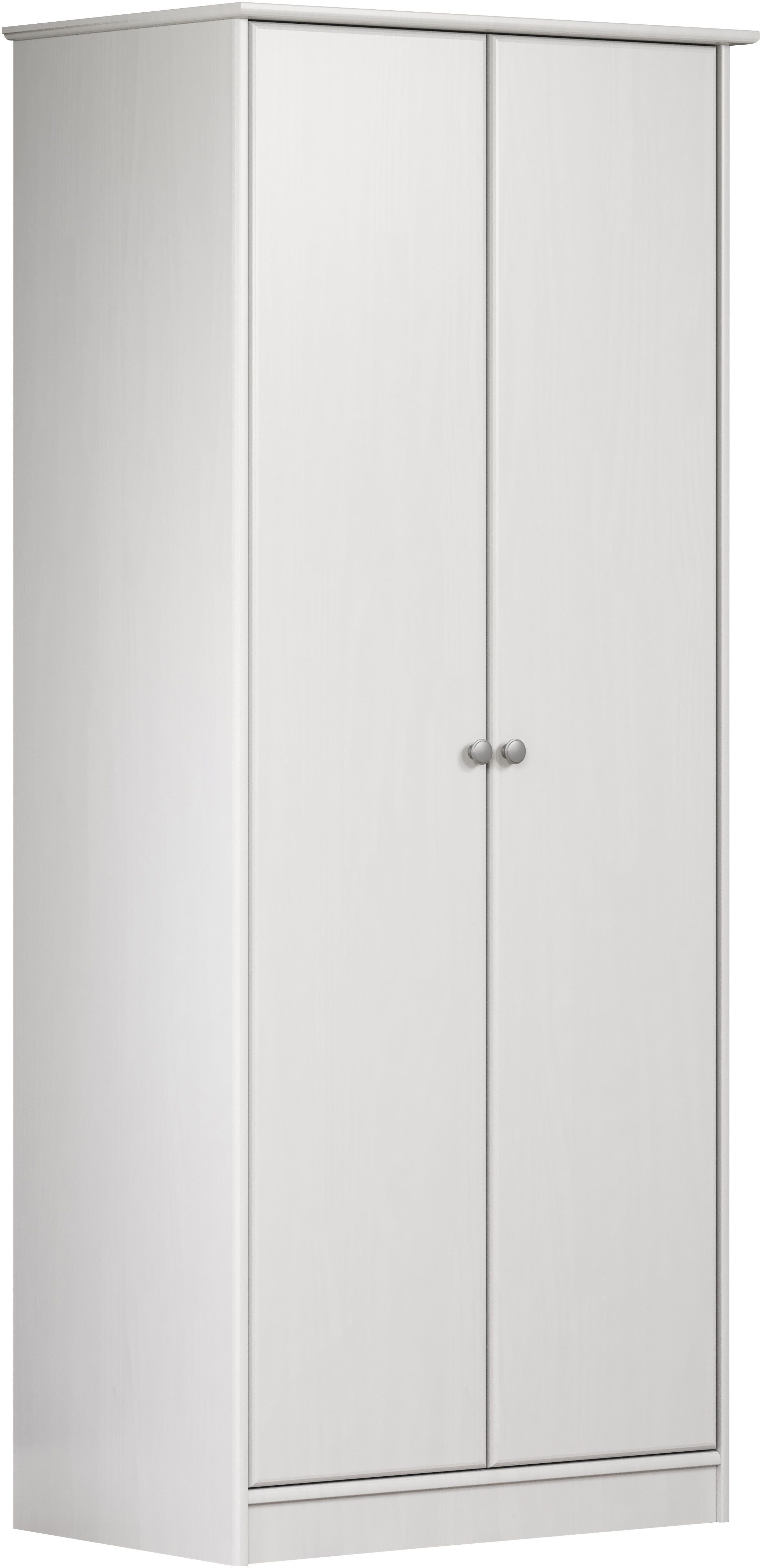 Home affaire Kleiderschrank Delsbo Garderobenschrank Wäscheschrank Kiefer ( günstig online kaufen