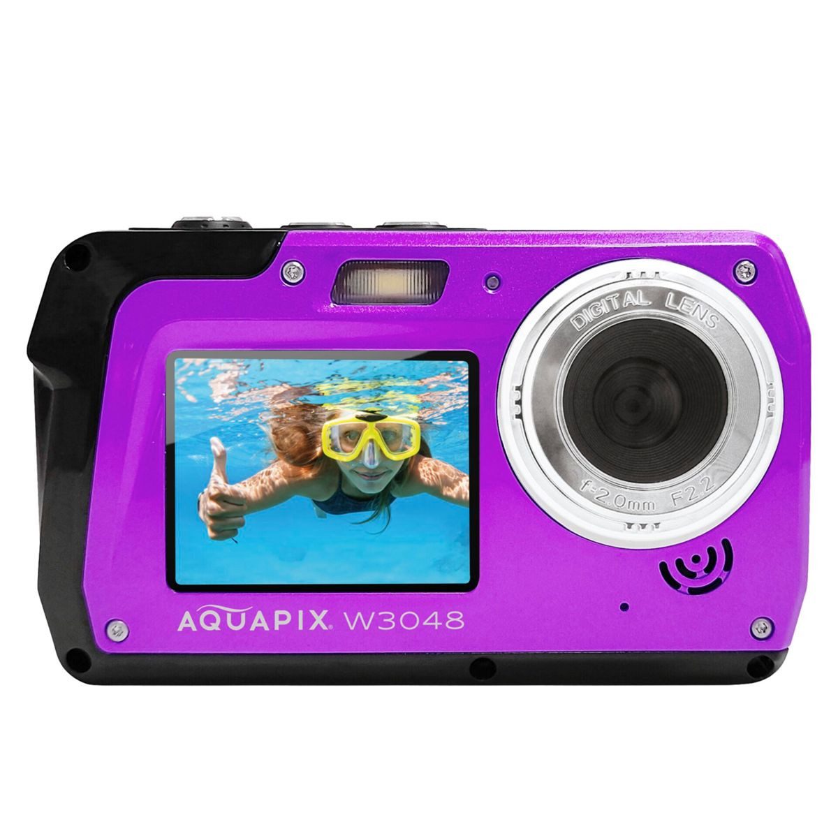 Easypix Aquapix W3048 Edge Violet Kompaktkamera
