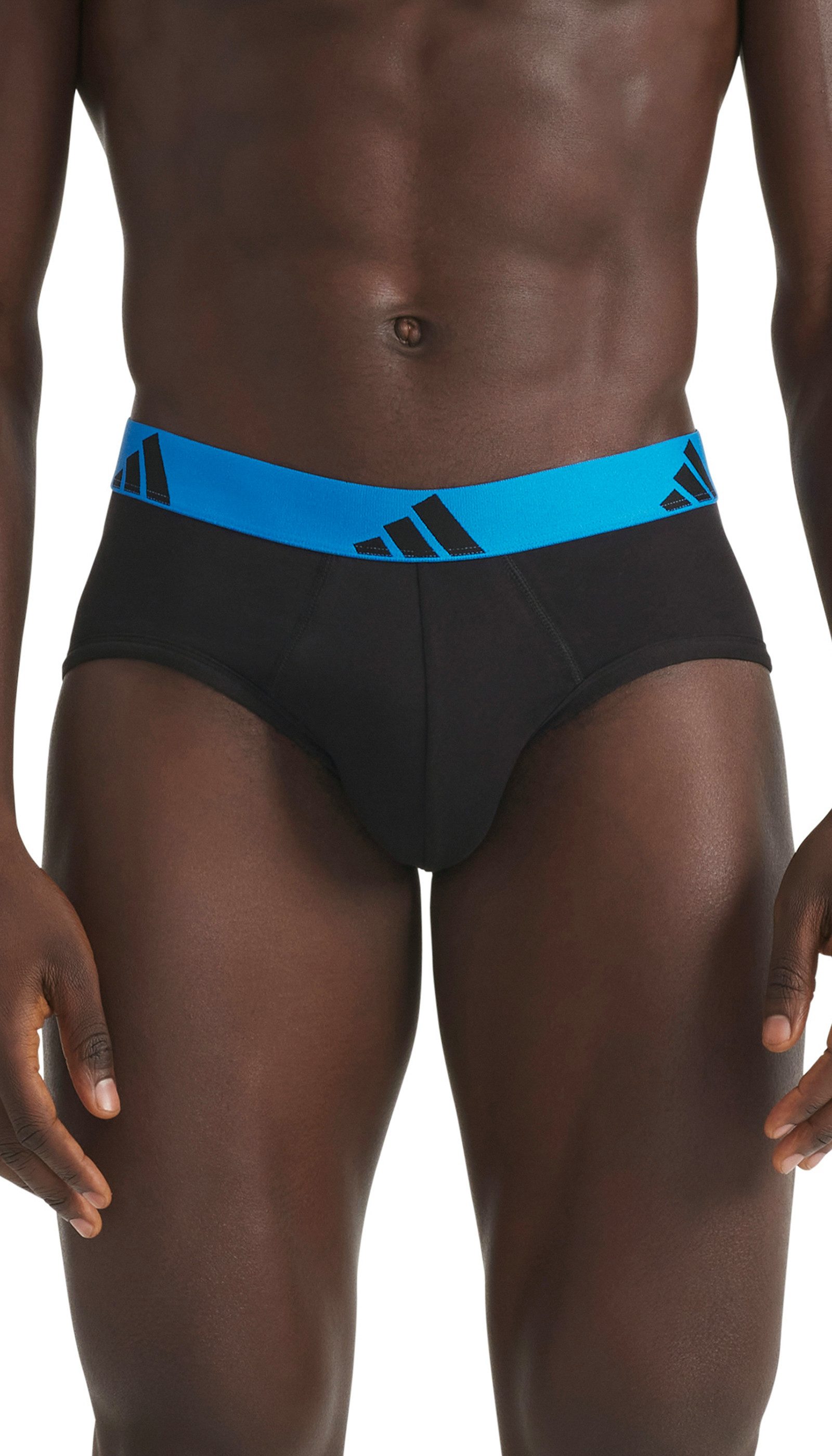 adidas Sportswear Slip Active Flex Cotton (3er Pack) elastisch, Logo-Bund, scheuerfreies Tragegefühl, ohne Eingriff