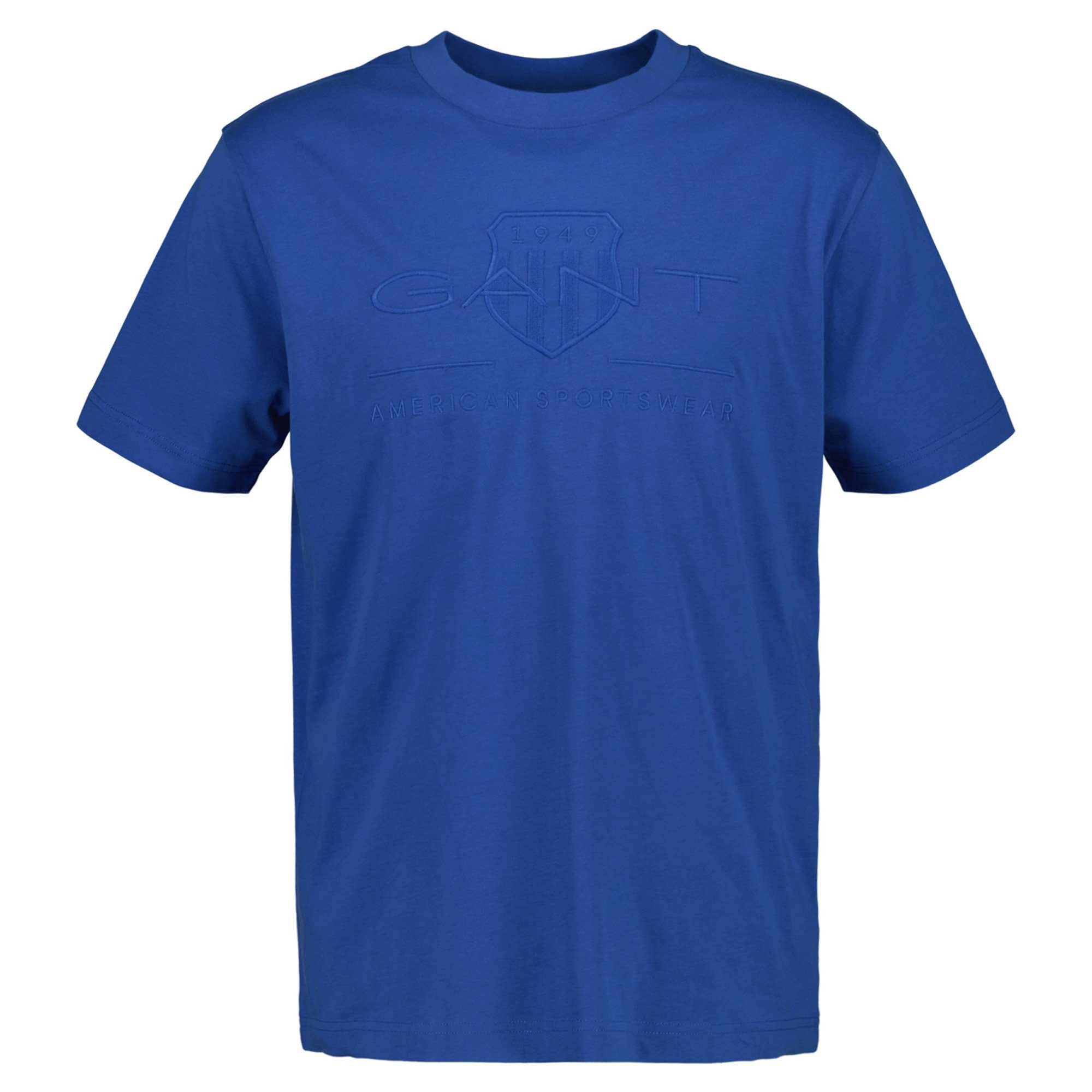 Gant T-Shirt Herren T-Shirt 1er Pack Baumwolle (Packung, 1er Pack)