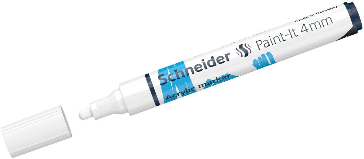 SCHNEIDER Permanentmarker Acrylmarker Paint-It 320 4mm weiß