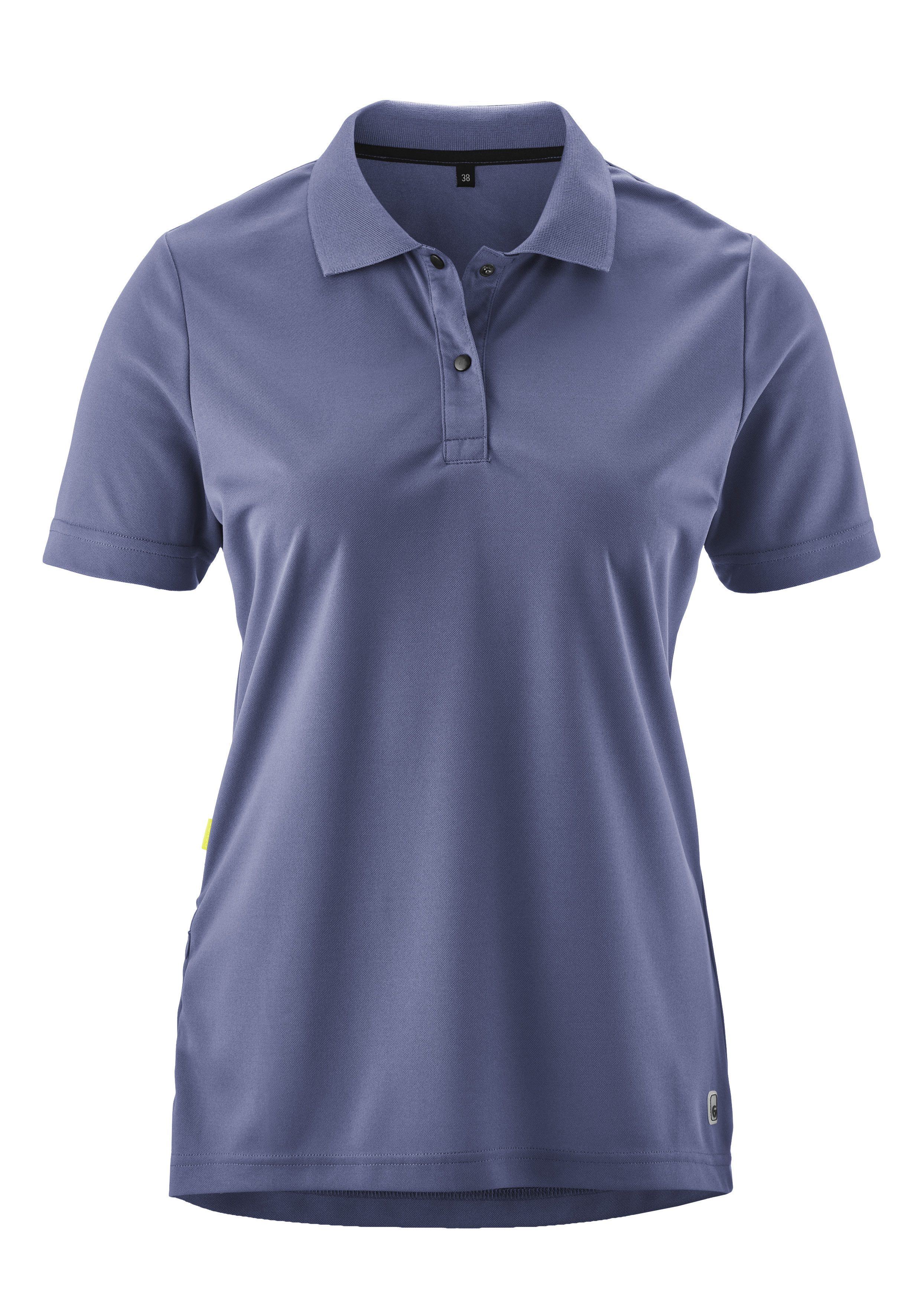 Gonso Radtrikot Essential Poloshirt W Damen Radshirt, Polo-Shirt mit Spitzkragen, mit Rückentasche