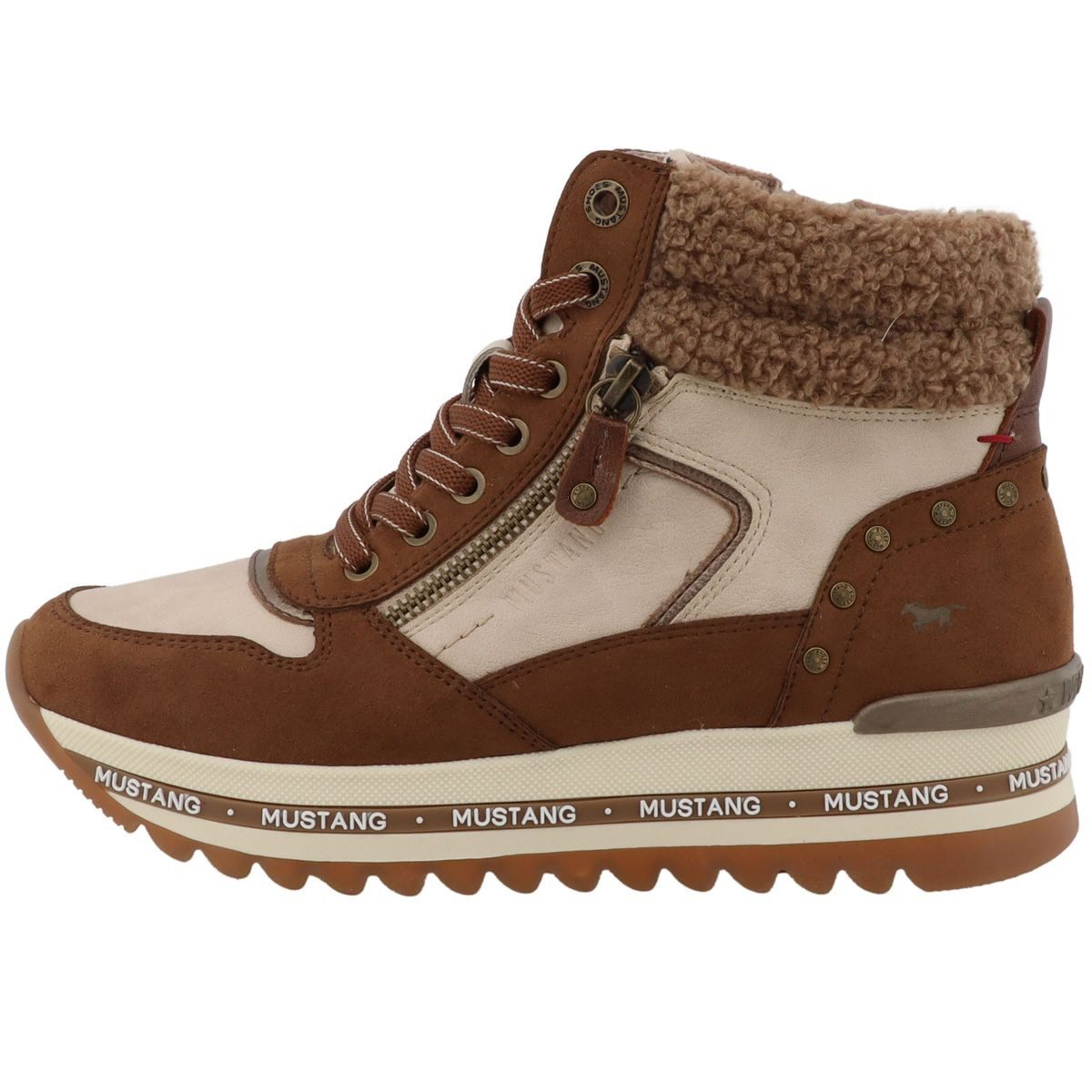Mustang Shoes 15M0312003-brown Sneaker
