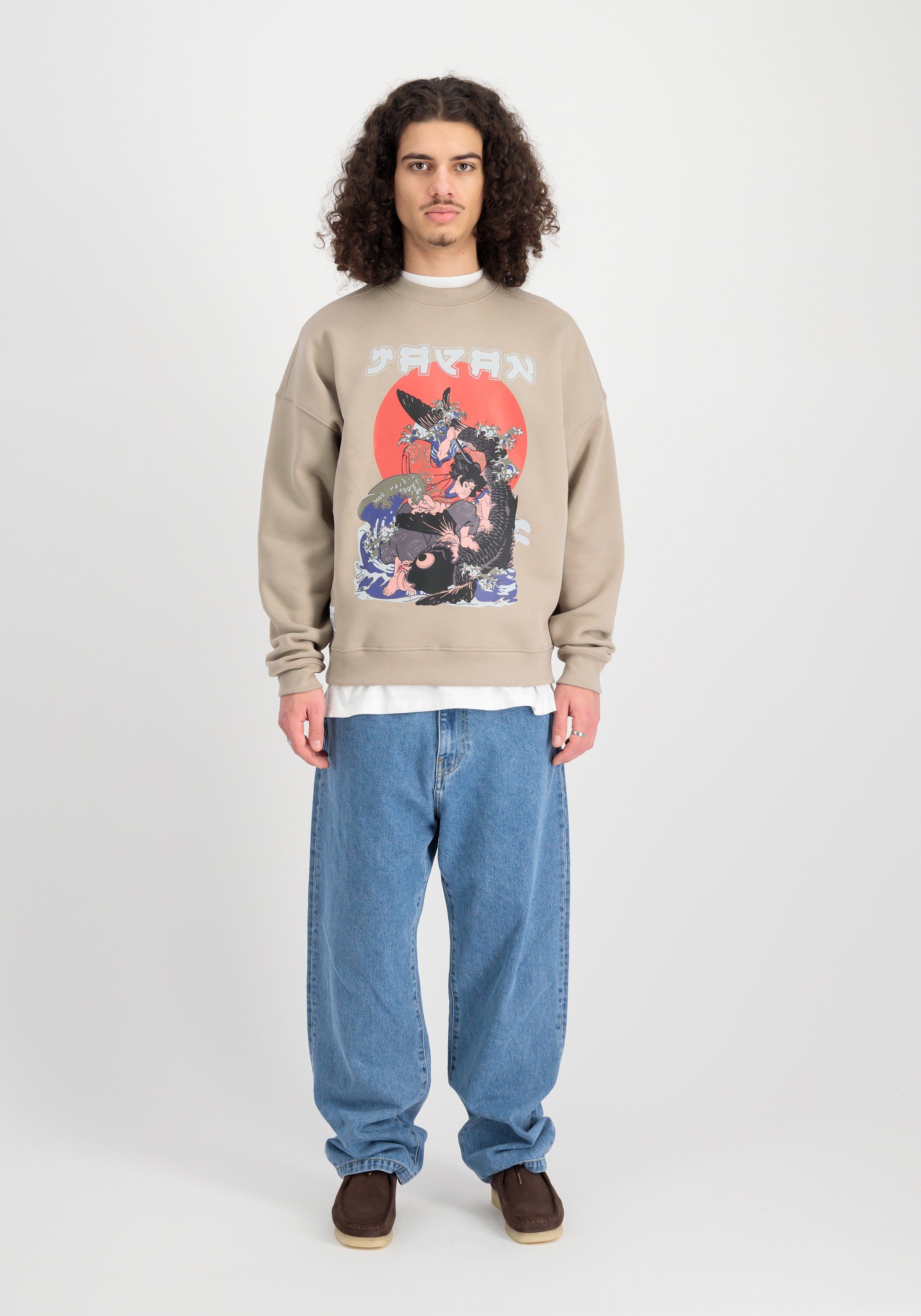 Alpha Industries Sweater Japan Warrior Sweatshirt günstig online kaufen