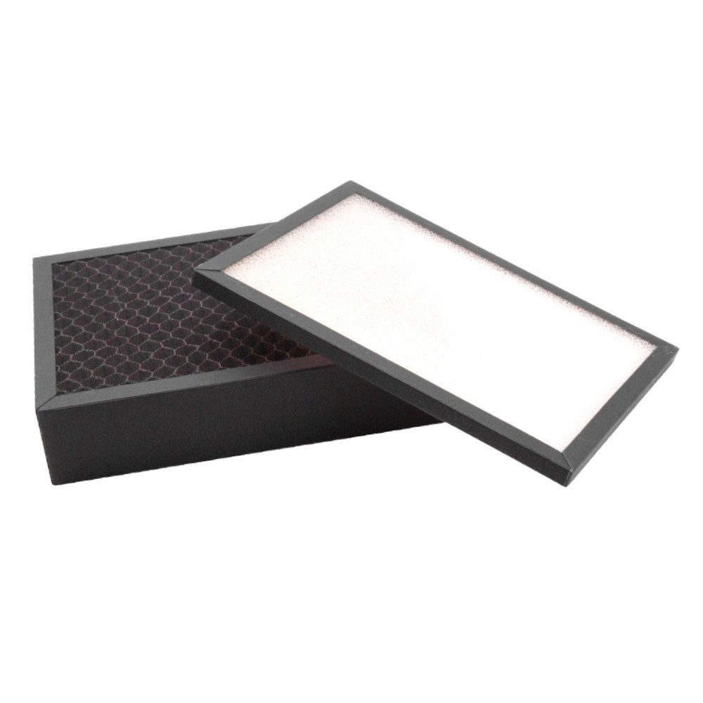 Trade-Shop Filter-Set 2in1 passend für Stadler Form Viktor Luftreiniger Luftbefeuchter, Zubehör für Stadler Form V-010, Set bestehend aus Vorfilter und Aktivkohlefilter