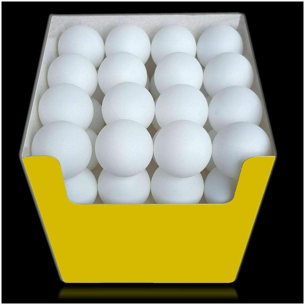 Tischtennisball Tischtennisbälle Pingpong Trainings-Ball 21 Stück weiß Ø40+ mm 3***