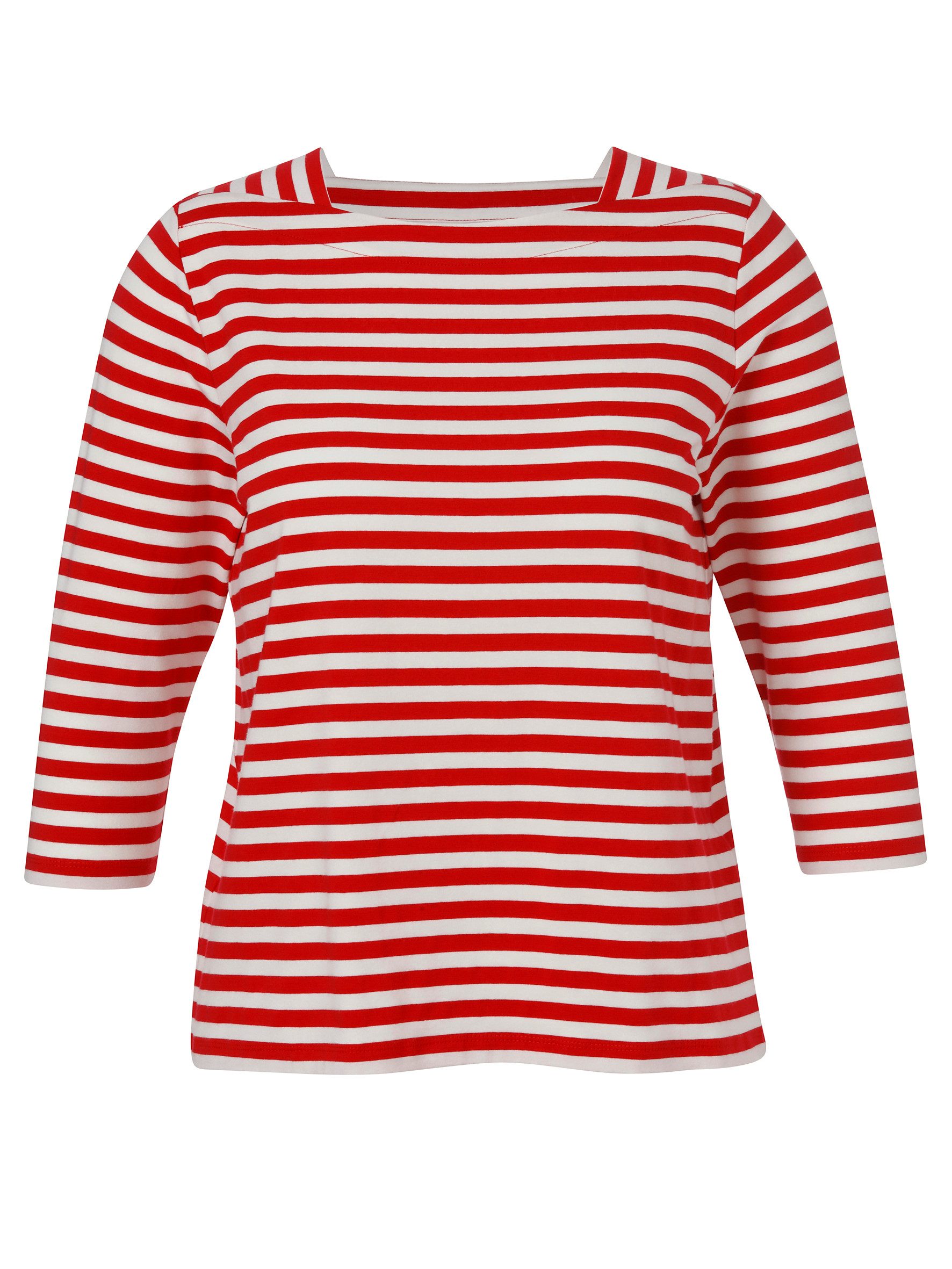 VIA APPIA Langarmshirt T-Shirt Karree 3/4 Arm günstig online kaufen