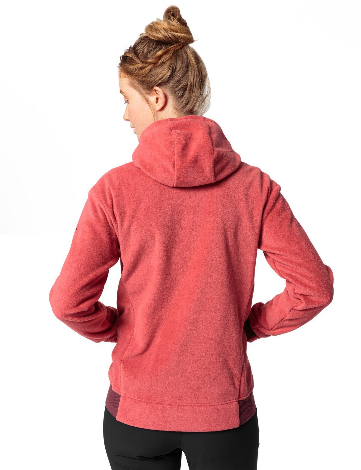 VAUDE Outdoorjacke Women's (1-St) Klimaneutral Neyland Hoody kompensiert brick Fleece