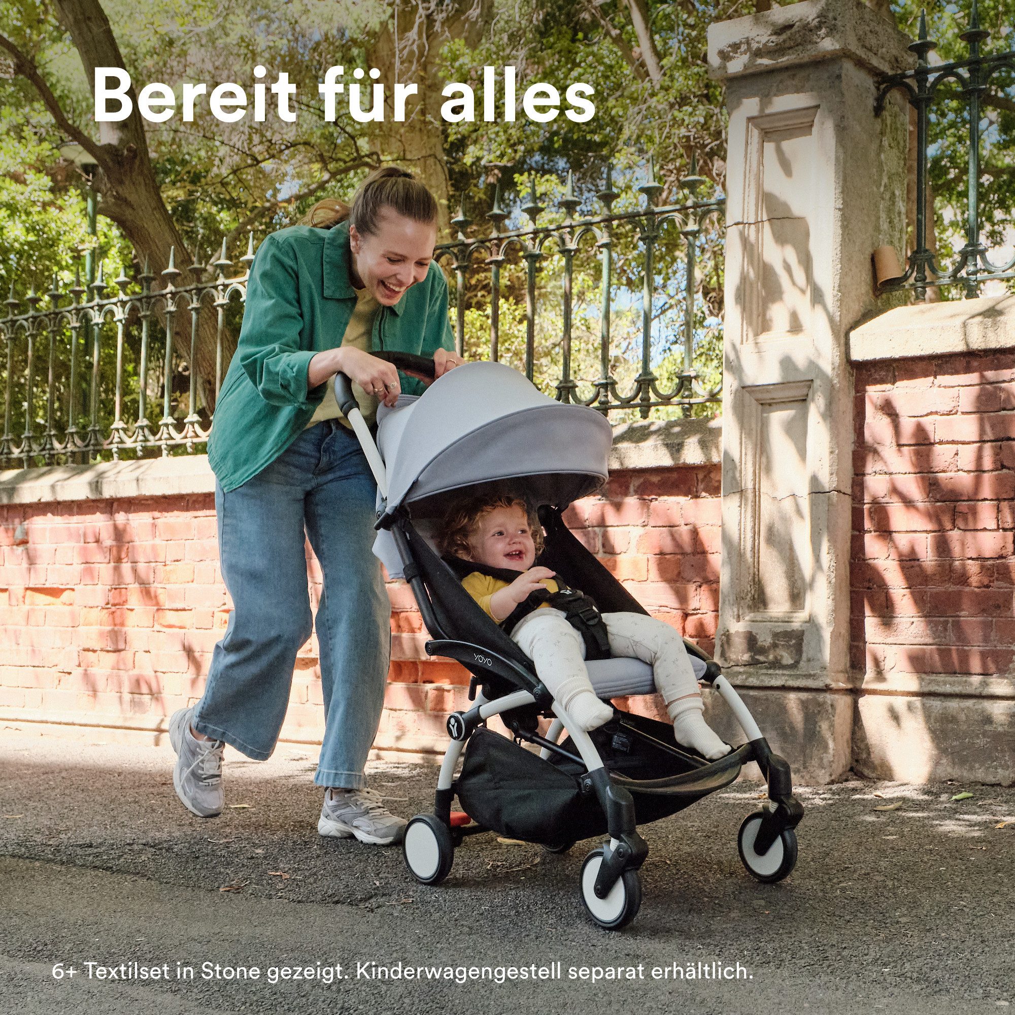 Stokke Kinderwagenaufsatz YOYO® 6+ Textilset, Erfordert YOYO-Gestell (separat erhältlich)