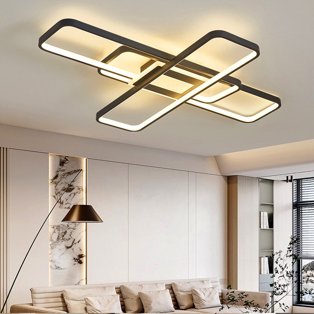 Daskoo Deckenleuchte 70W Design Deckenlampe Dimmbar günstig online kaufen