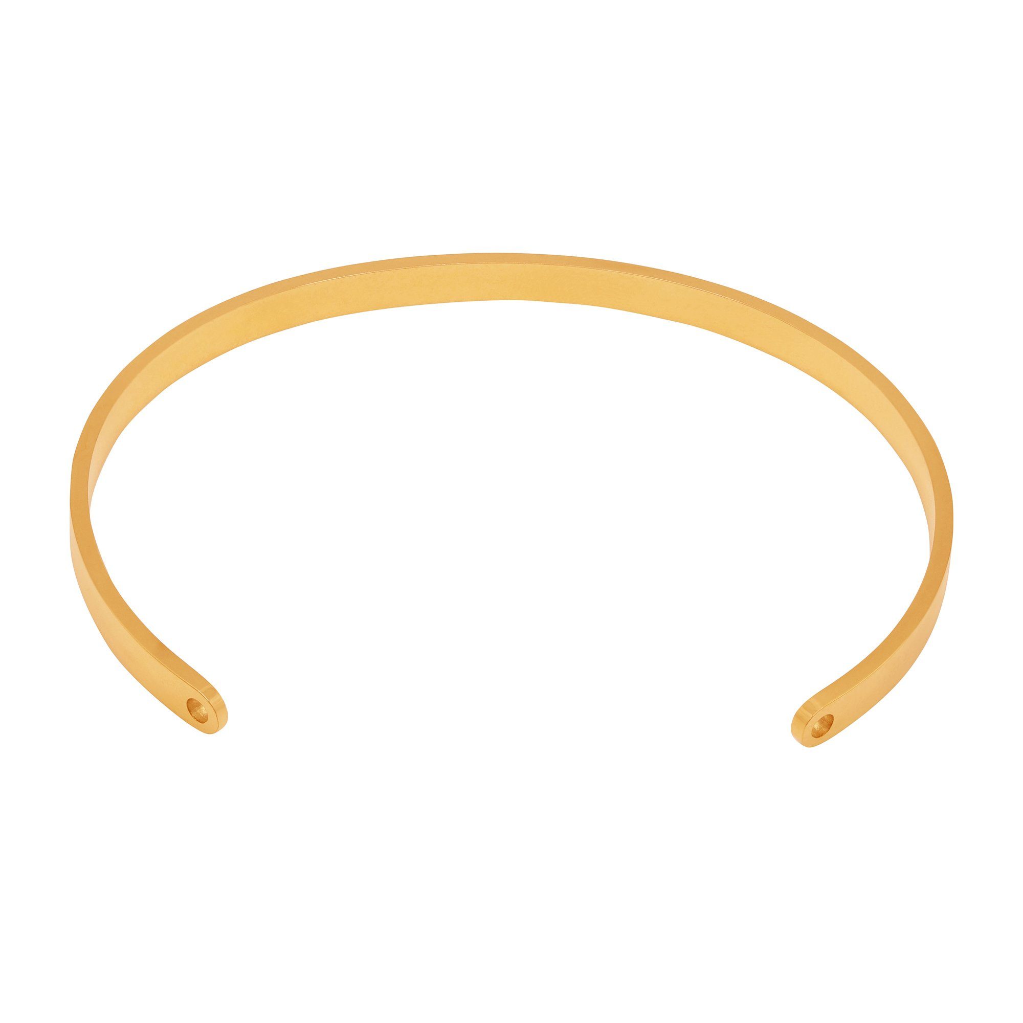 goldfarben (Armband, Geschenkverpackung), inkl. Armreif Armband Brave Damen für Heideman
