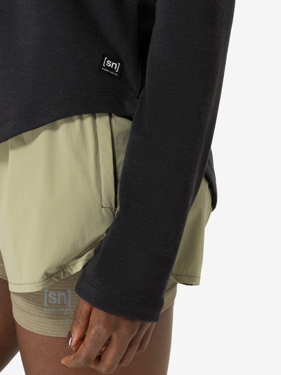 SUPER.NATURAL Sweatshirt für Damen, Merino EVERYDAY CREW atmungsaktiv, casu günstig online kaufen