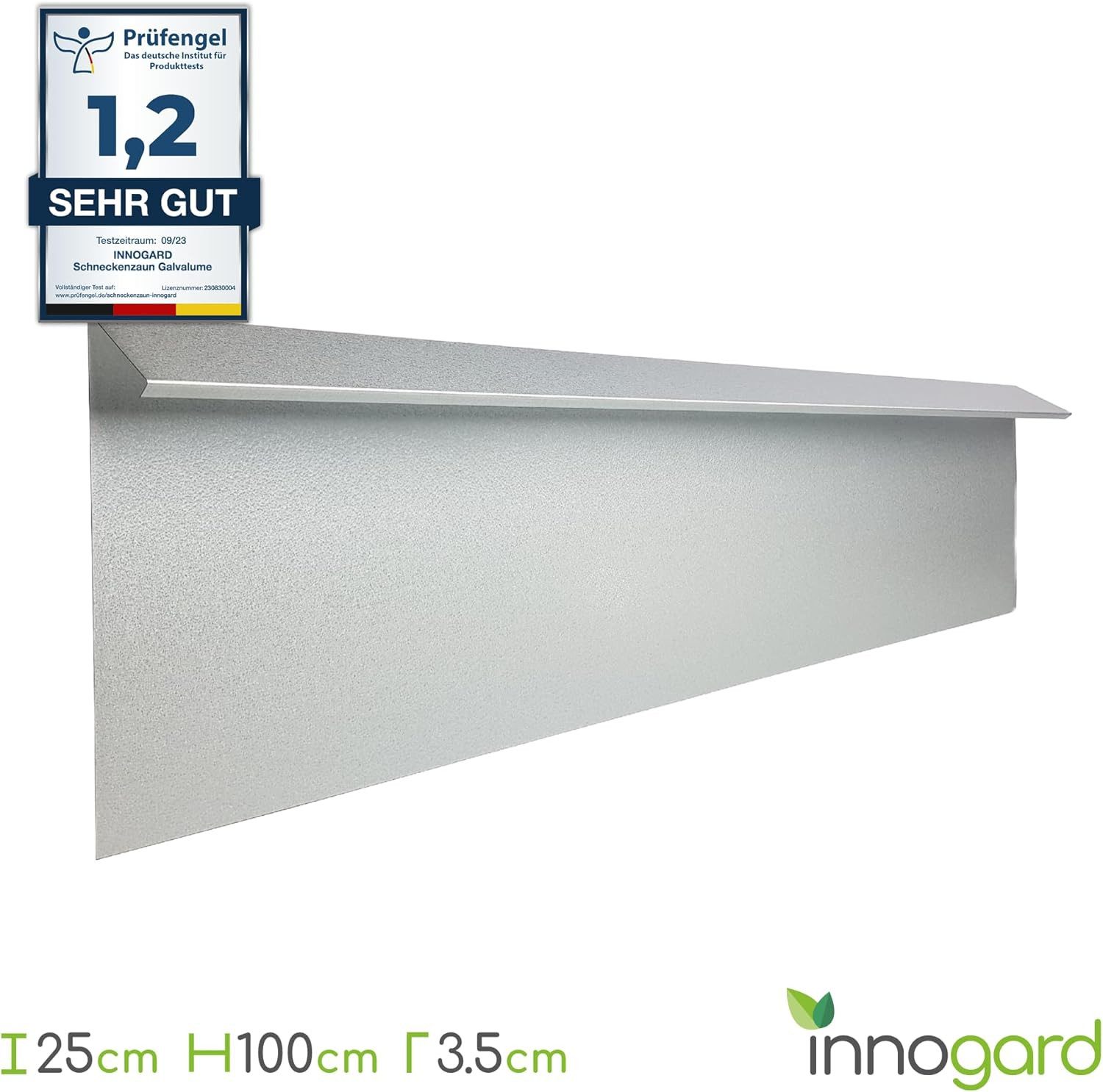 innogard Schneckenzaun Schneckenzaun Komplettsets AluZink "Galvalume AZ®" günstig online kaufen