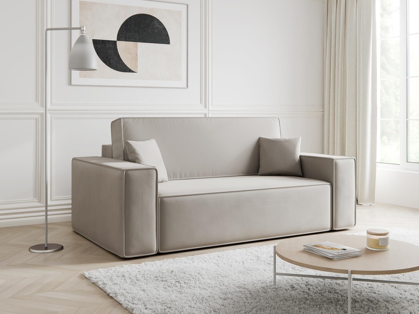 Compleo Schlafsofa Kompakte Sofa für kleine günstig online kaufen