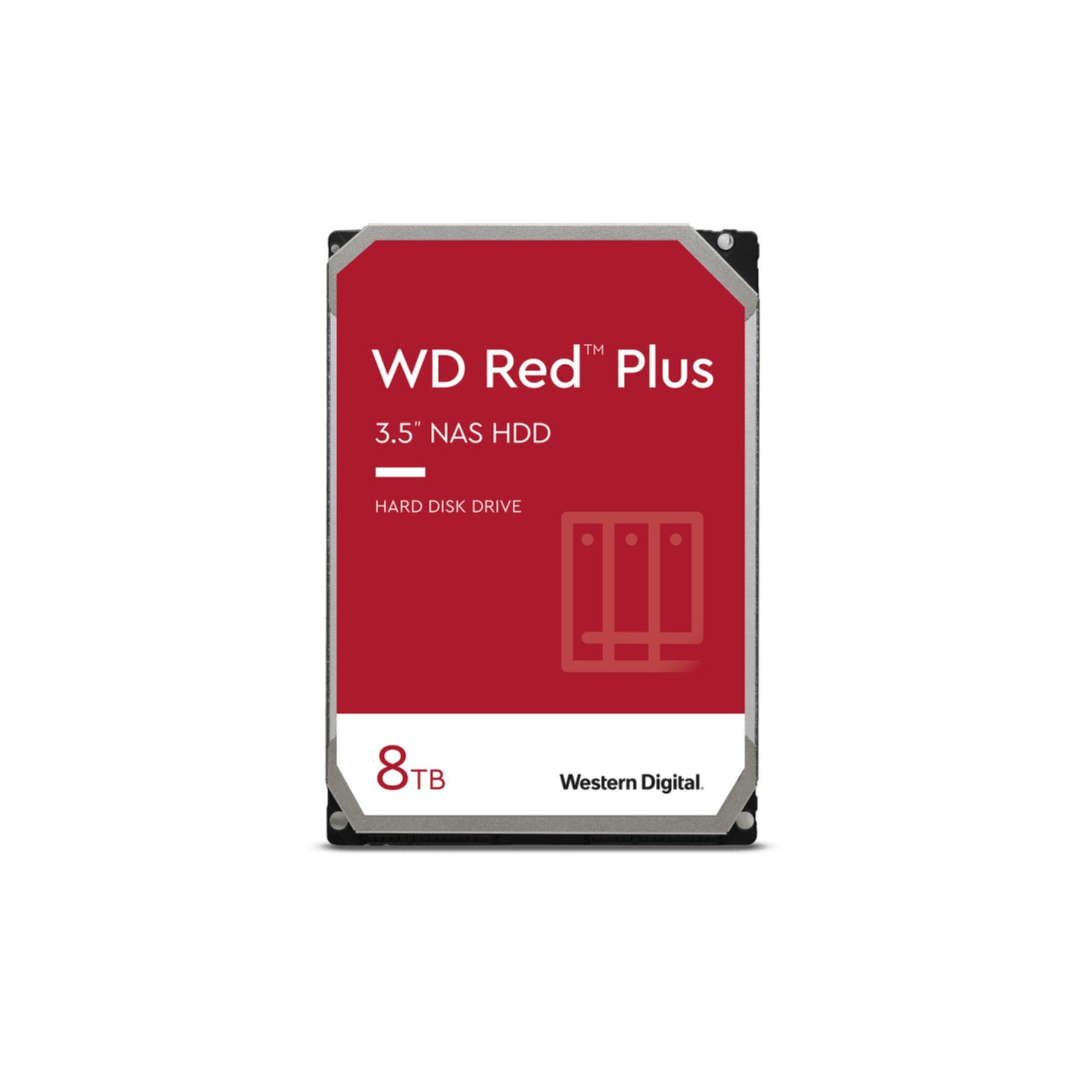 Western Digital Red Plus HDD-Festplatte (8 TB) 3.5""