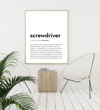 MOTIVISSO Poster Screwdriver - Definition
