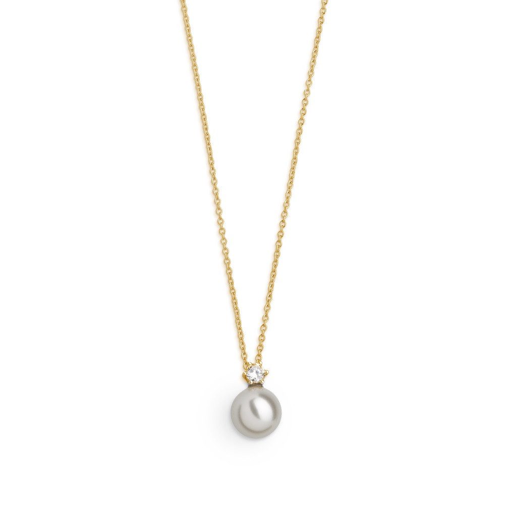 XENOX Kette mit Anhänger Xenox XS5260G Halskette mit Anhänger Damen Pearl Dreams Zirkon Silber