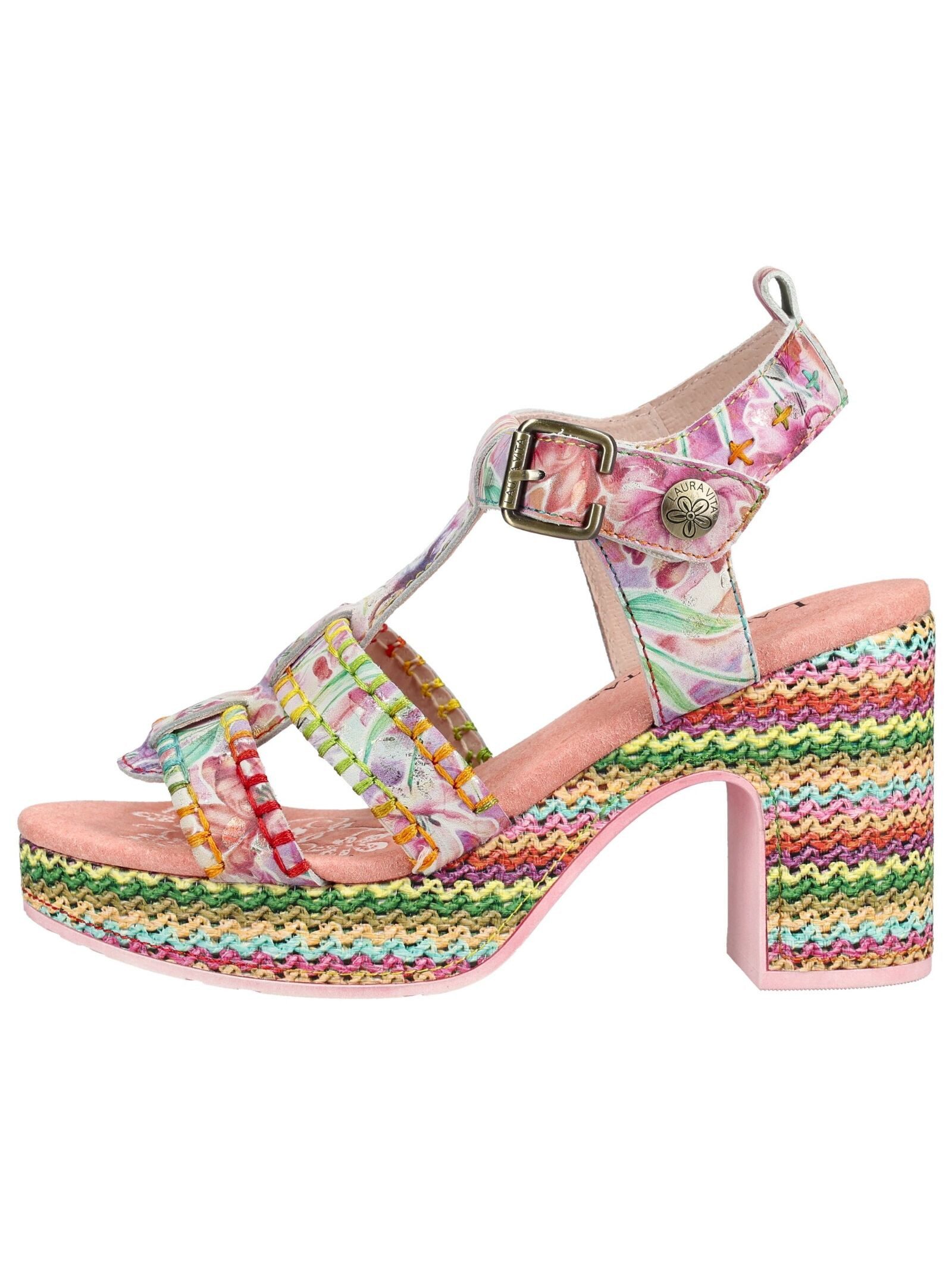 LAURA VITA LAURA VITA Sandalen Leder High-Heel-Sandalette