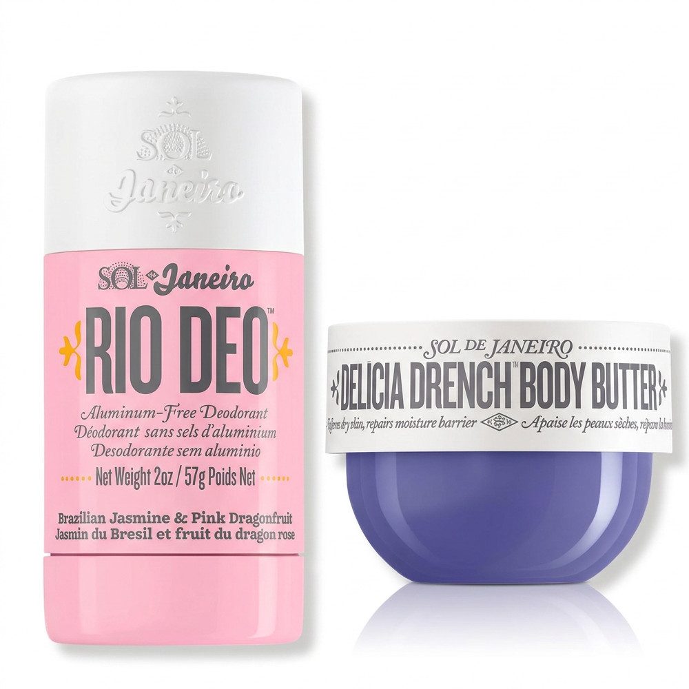 Sol de Janeiro Körperpflegeduft Sol de Janeiro Beija Flor Deo und Delícia Drench Cream Duo, Pflege und Frische in einem abgestimmten Duo