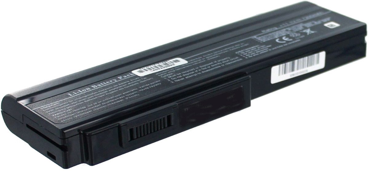 AGI Akku für Asus G50 Li-Ion 11,1 Volt 6600 mAh schwarz Laptop-Akku 6600 mAh (11.1 V)