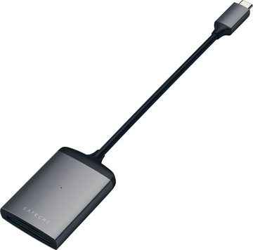 Satechi Aluminum Type-C UHS-II Micro/SD Card Reader USB-Adapter zu SD-Card, MicroSD-Card