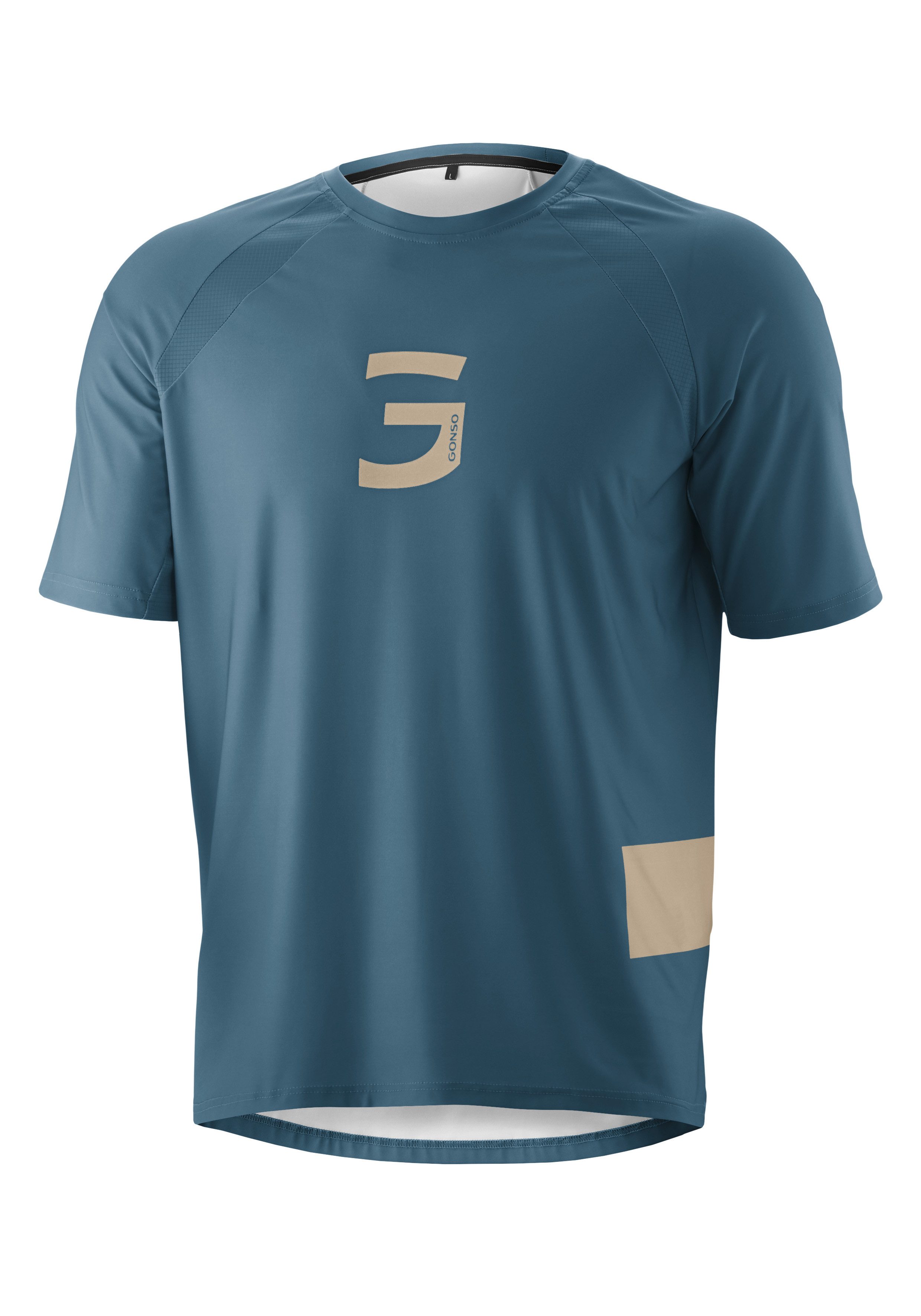Gonso Radtrikot Trail Jersey M Herren Fahrradtrikot, leichtes u atmungsaktives Trikot, ideal für MTB