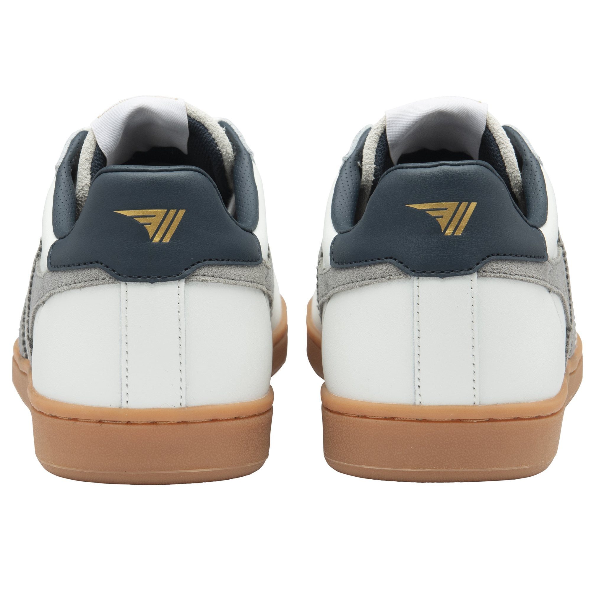 Gola Equipe II Leder 2025 weiss/grau/navyblau Herren Sneaker
